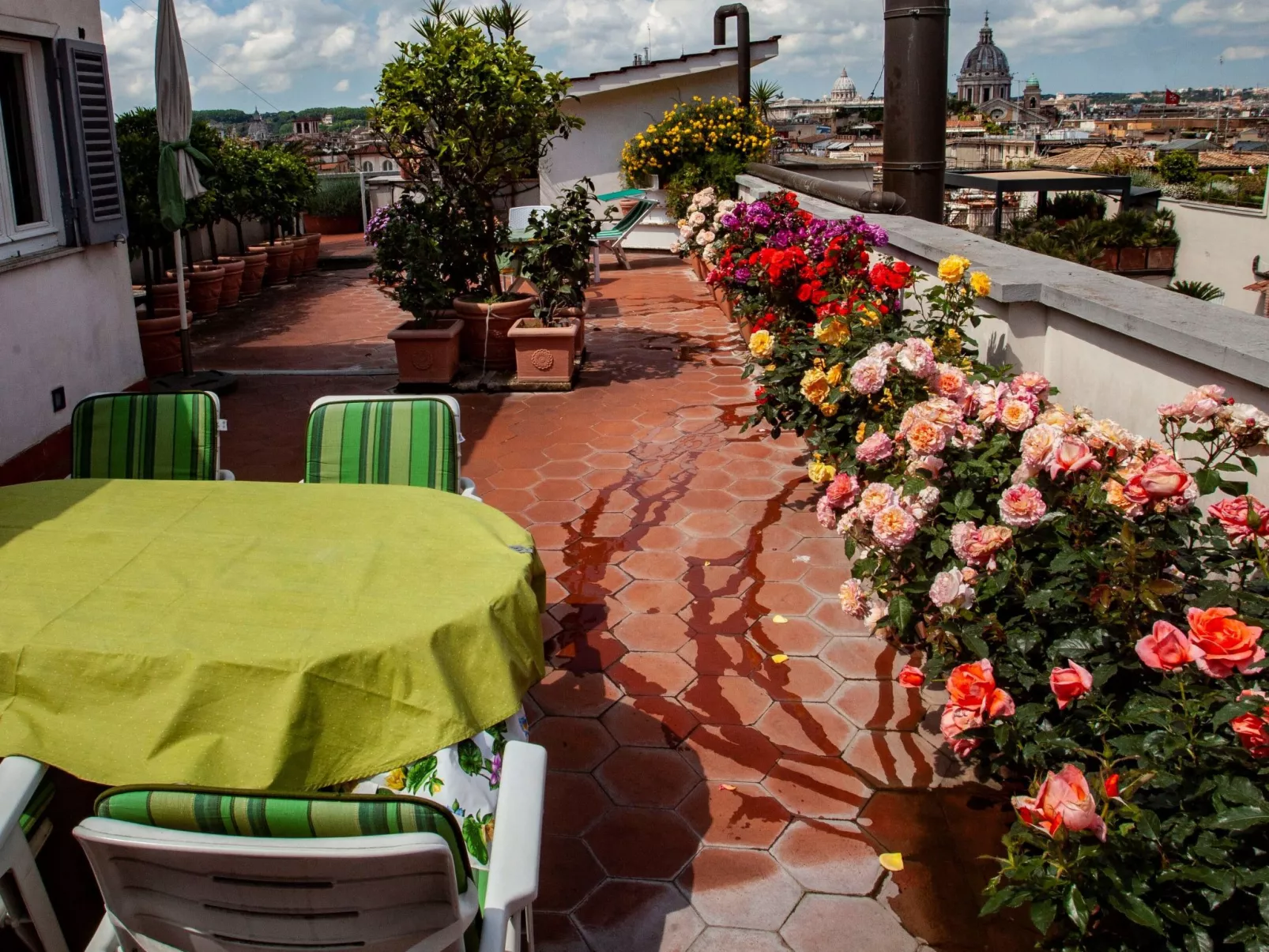 Appartement mit Dachterrasse-Binnen