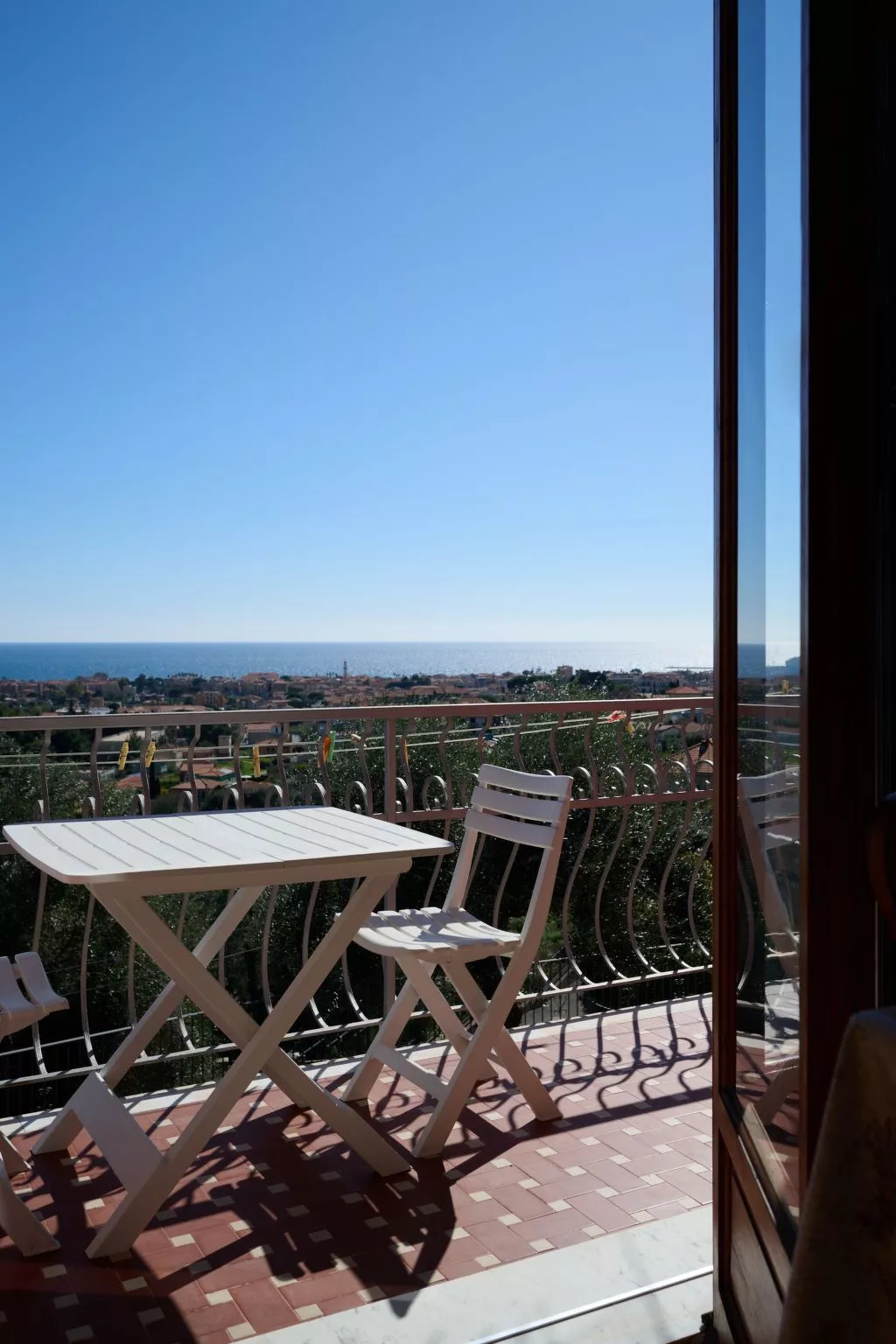 Villa Camilla Wohnung Terrasse-Buiten