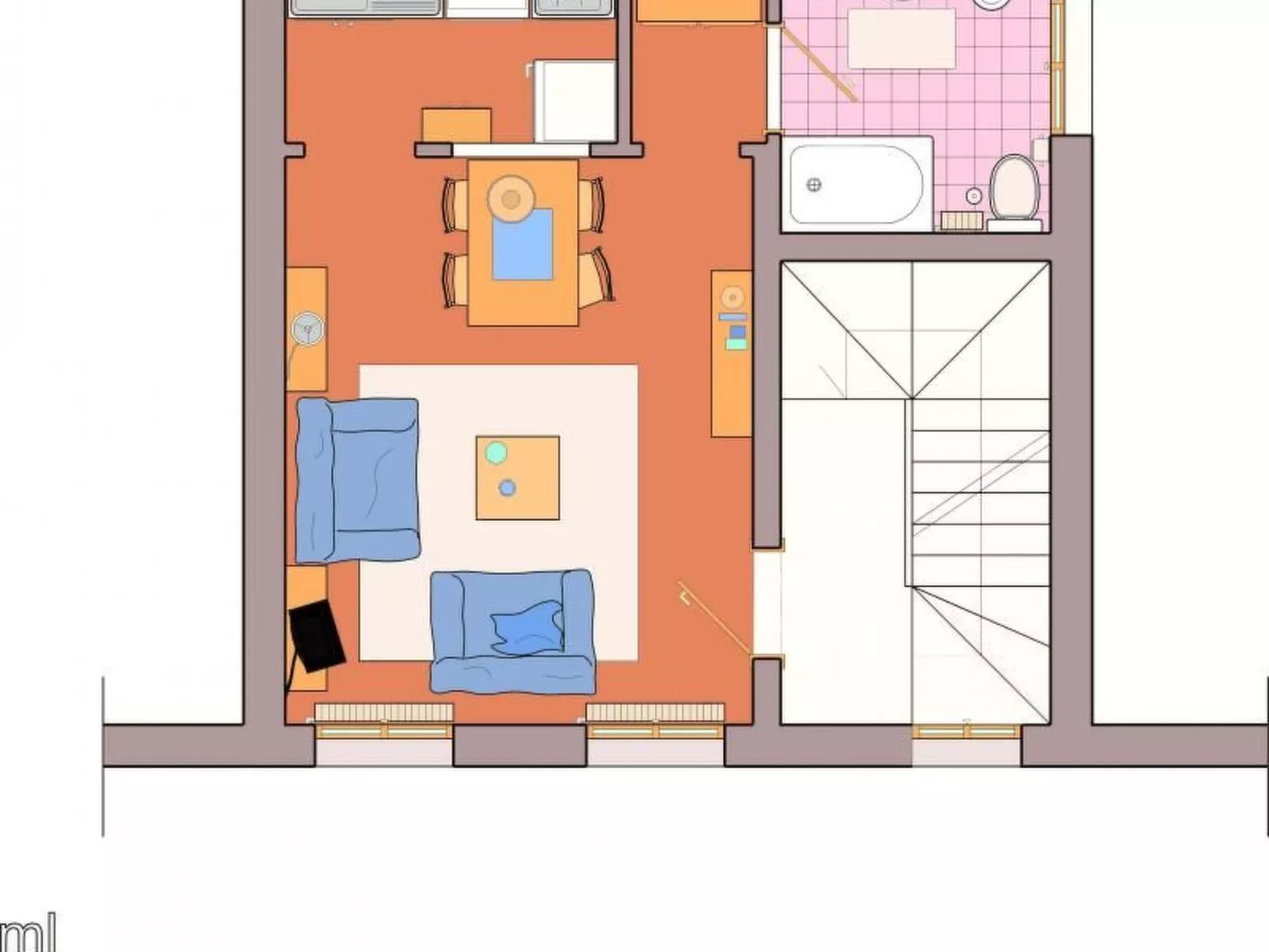 Zweijahreswohnung-Binnen