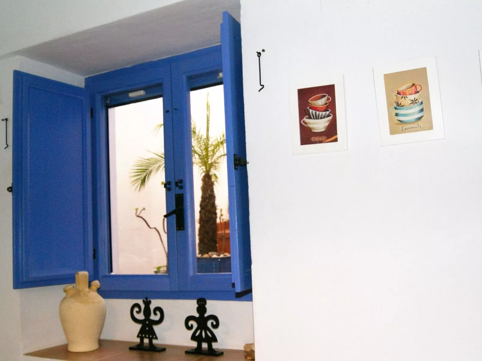 Typisches Haus im Zentrum des Barrio Morisco-Binnen