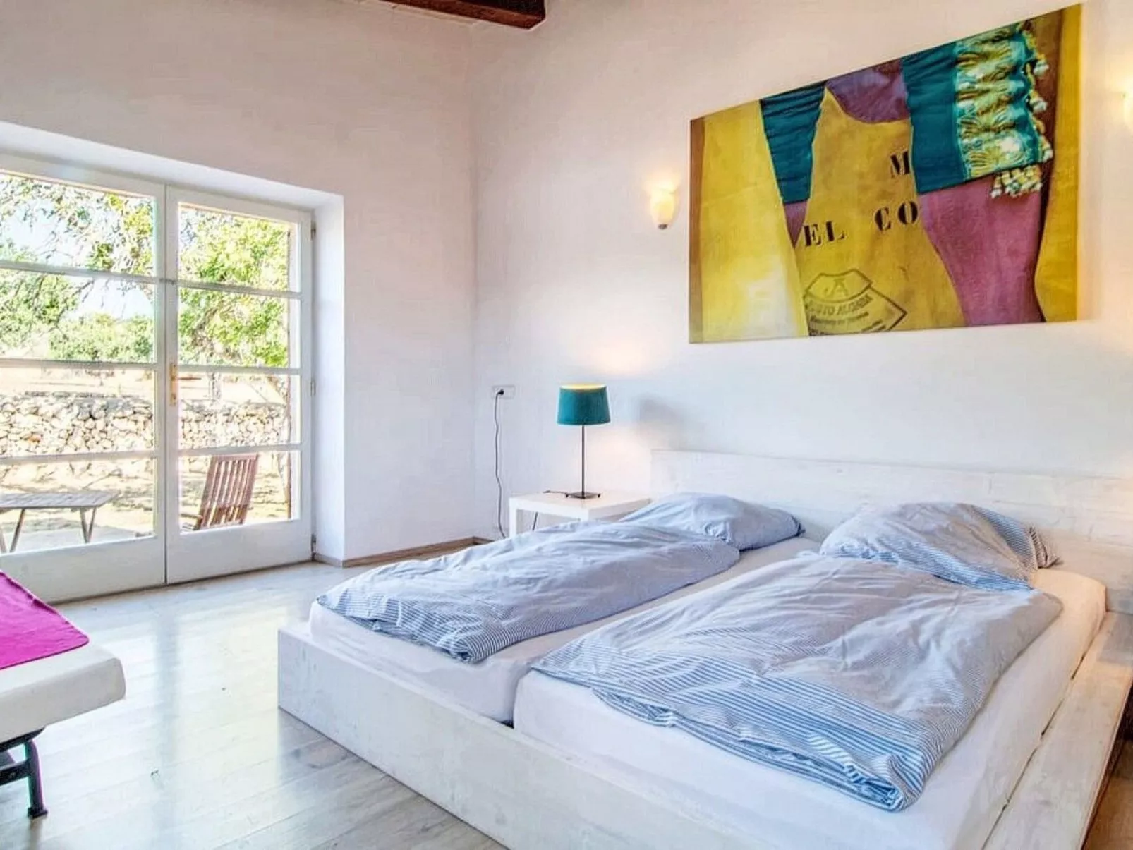 Ibizenkisches Haus mit Pool und Beachvolley-Blick-Binnen