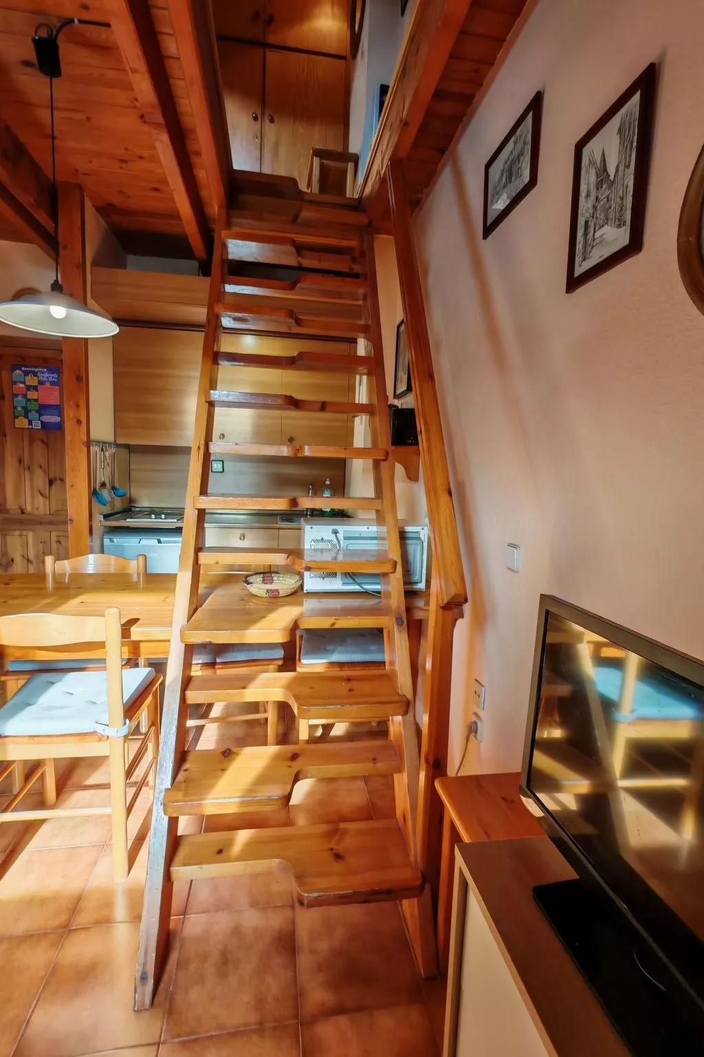 Duplex Cuc 2 Dachgeschoss mit Dachboden und rustikalem Touch Vall de Boí-Binnen