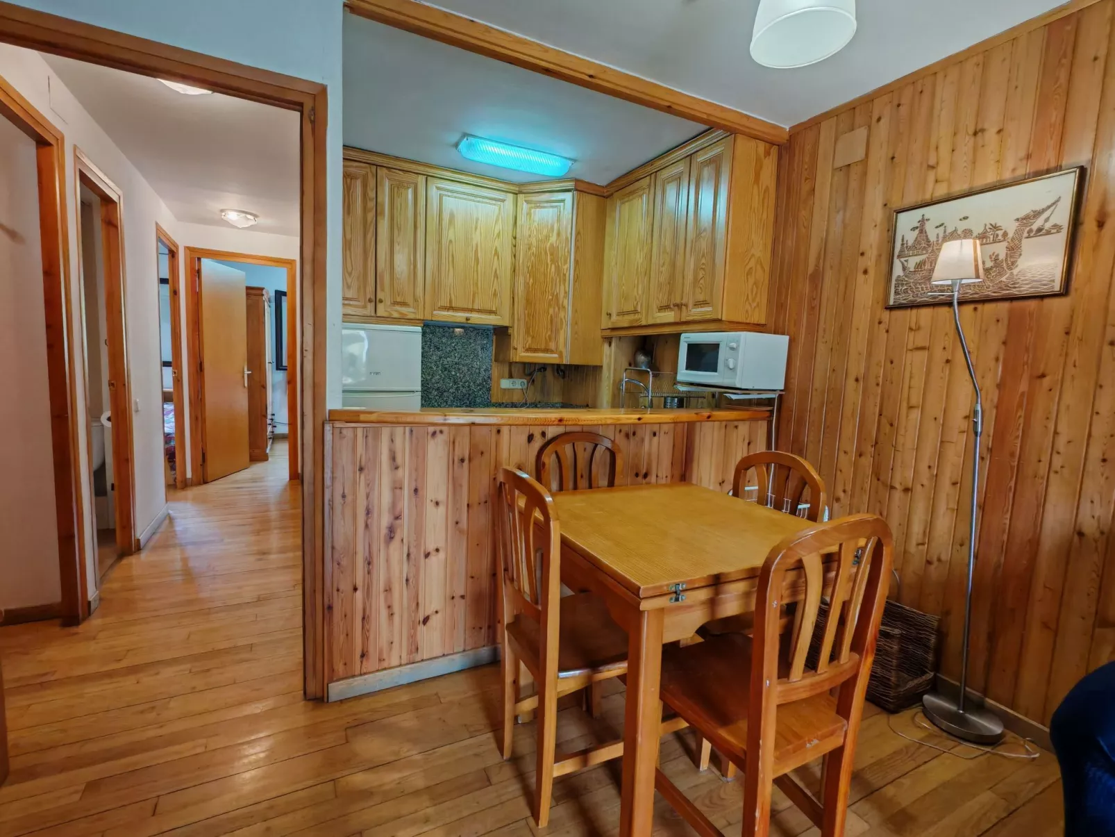 Wohnung Besiberri 3 befindet sich im Erdgeschoss mit Terrasse Vall de Boí-Binnen