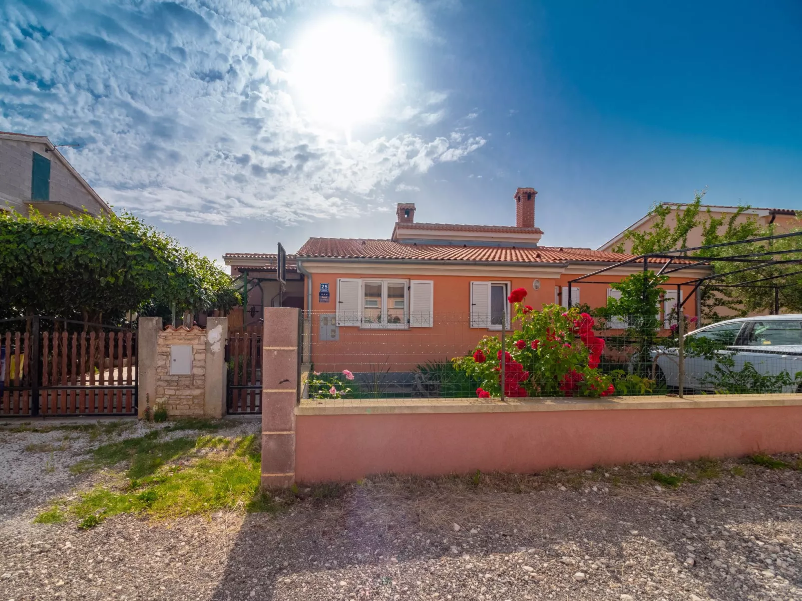 Apartment "Arijana2" mit privater Terrasse-Buiten