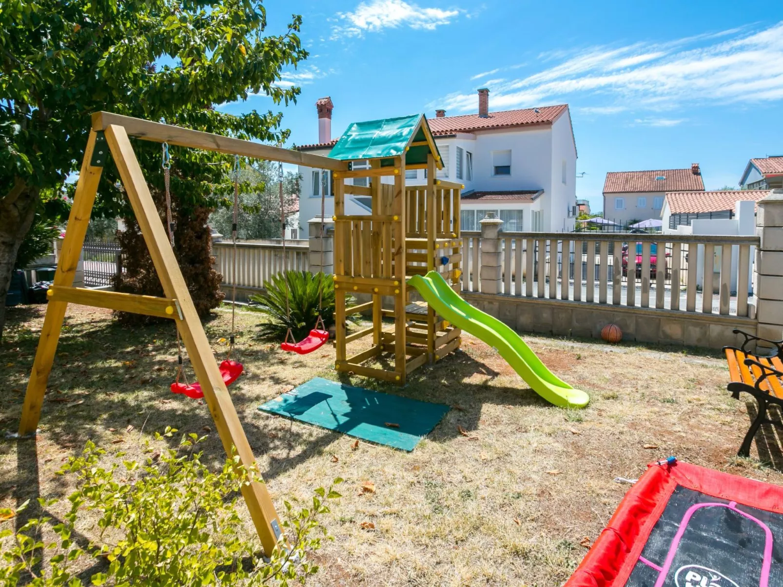 Studio-Wohnung "Marco Polo D1" mit Terrasse-Buiten