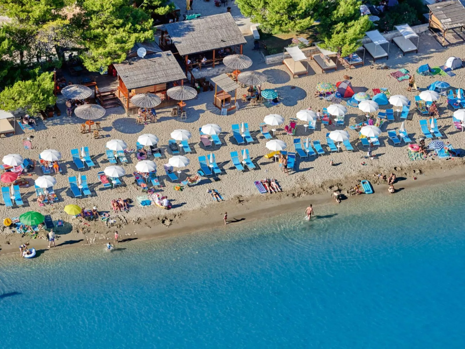 Wohnung "Sladja lux Wohnung"-Buiten