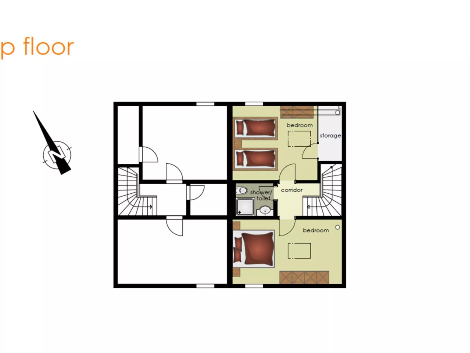 Apartment Kiwi links-Binnen