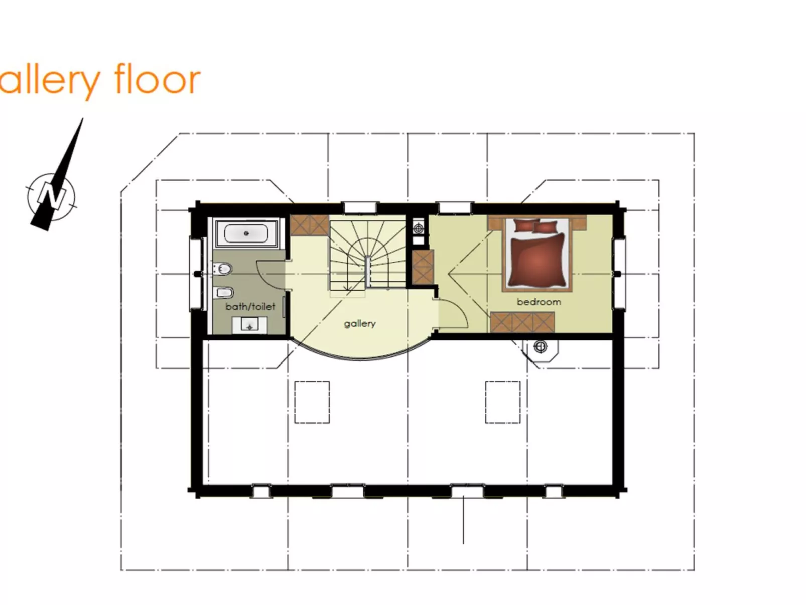 Chalet Rivendell-Binnen