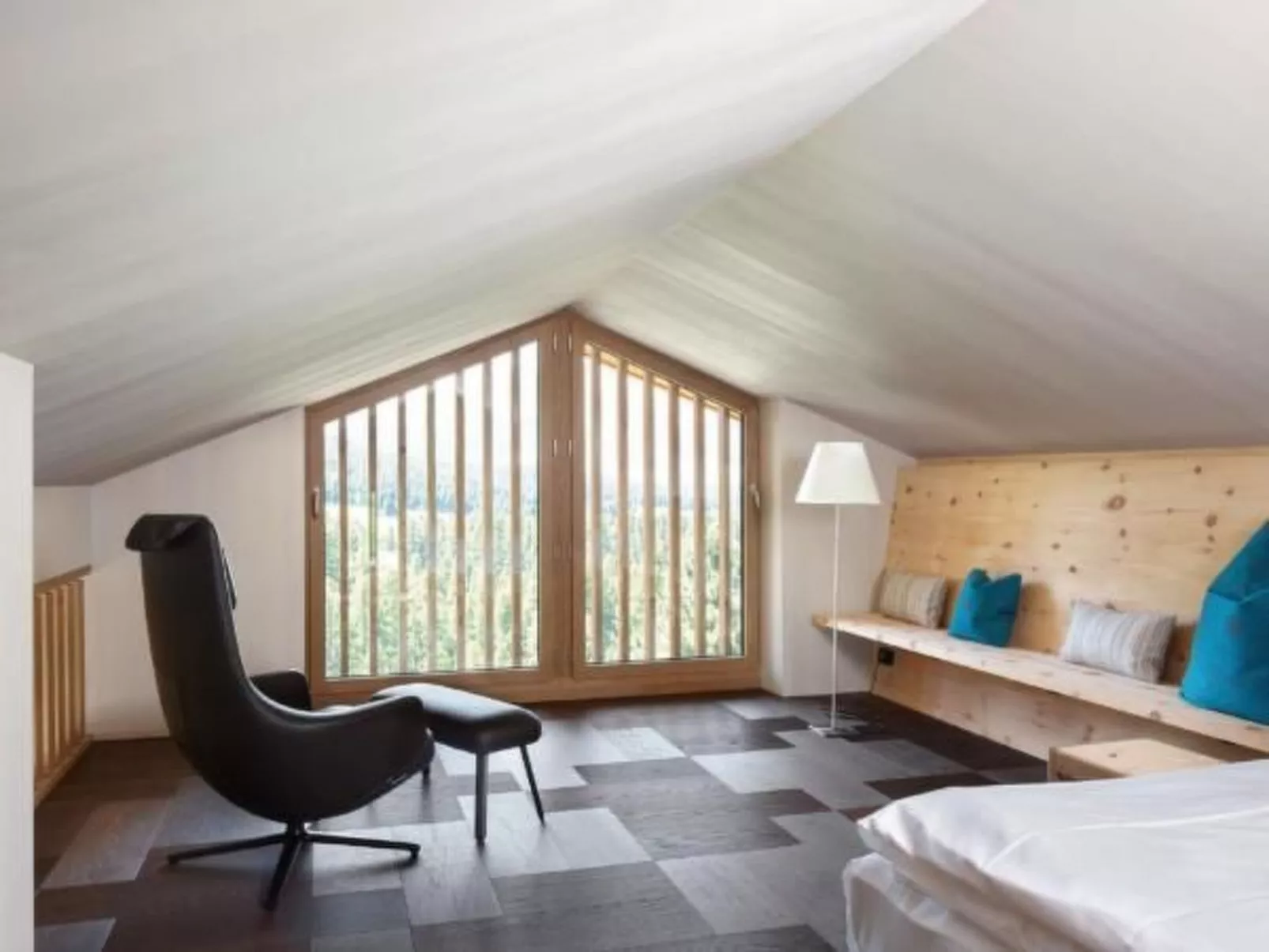 Alpine Lodge 6-Bett-Wohnung mit Galerie-Binnen