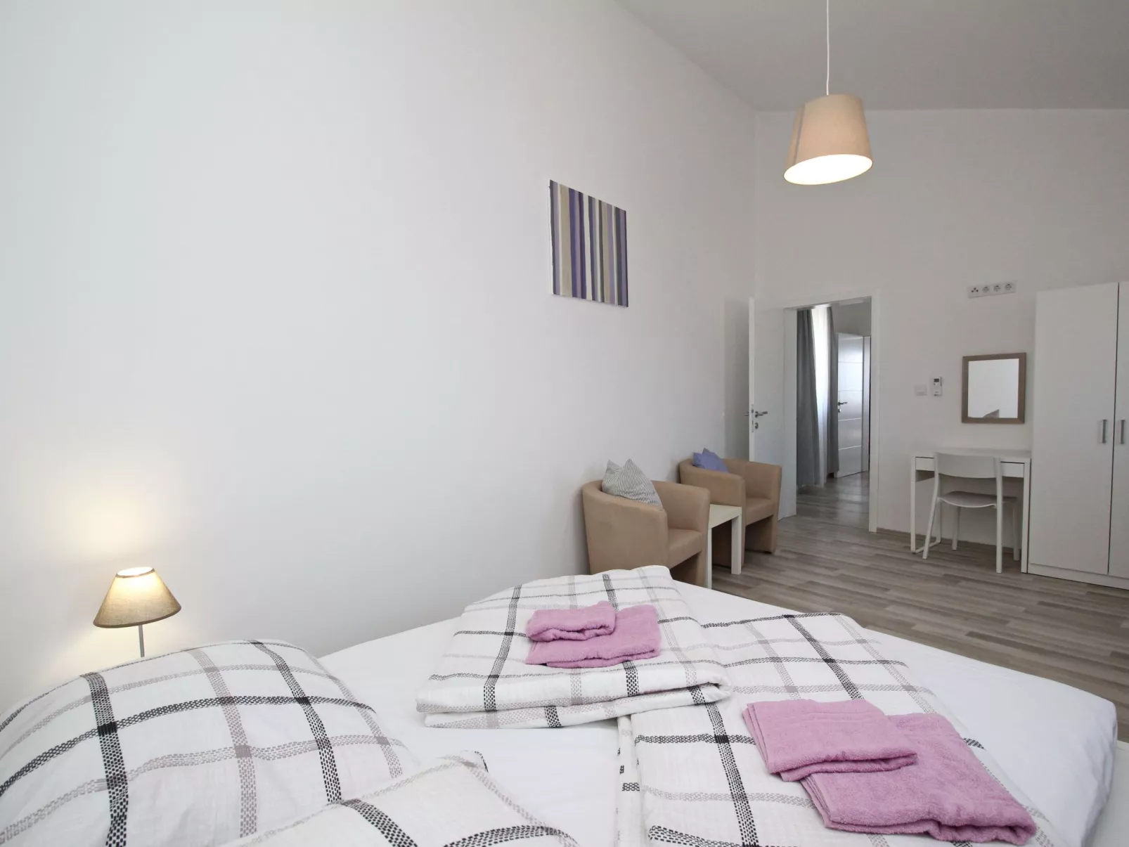 In Baška mit Eigenem Balkon-Binnen