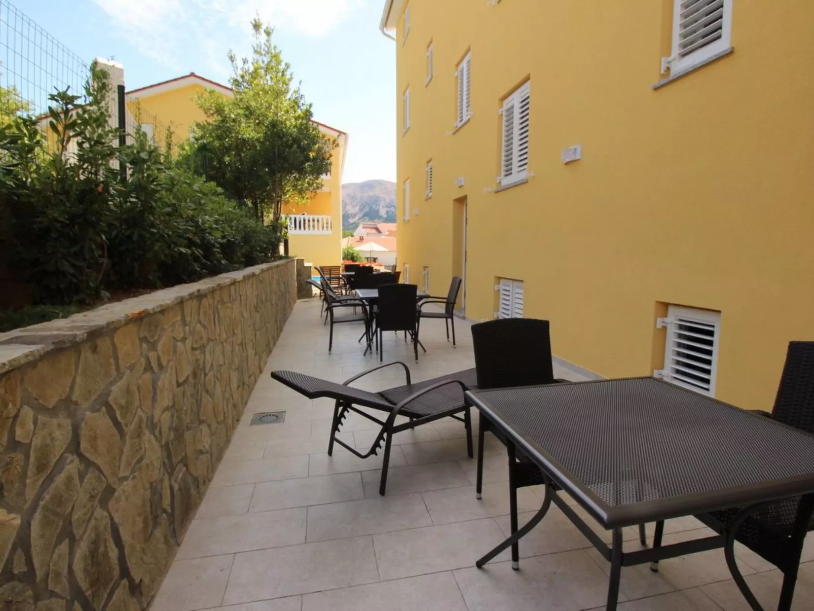 Appartement in Baška mit gemeinsamem Pool und Grill-Binnen