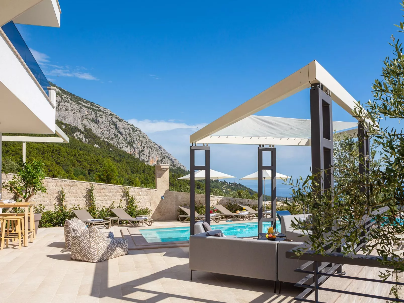 Villa Vista Al Mar in Makarska-Buiten