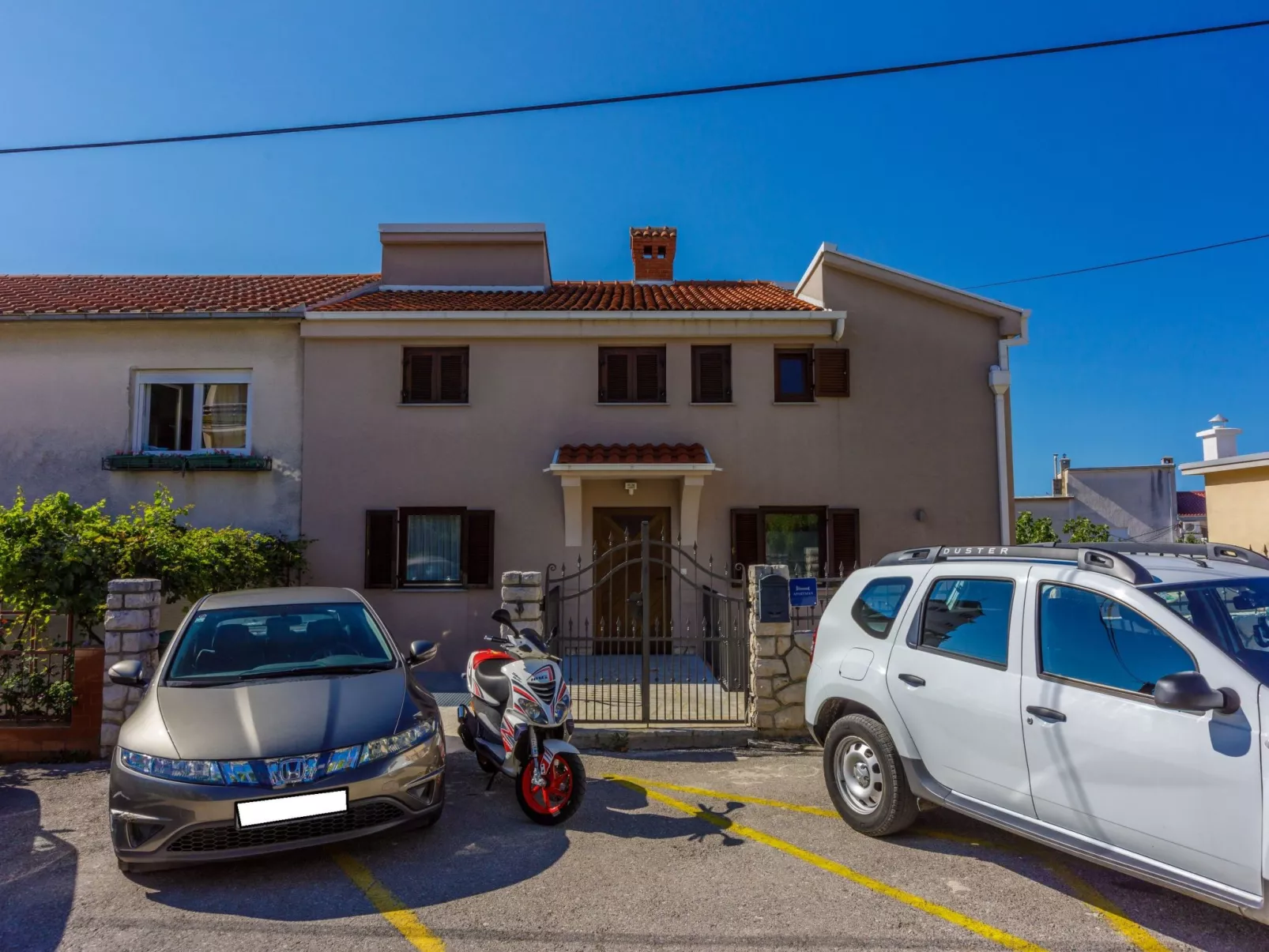 Wohnung für 4 Personen mit Terrasse-Buiten