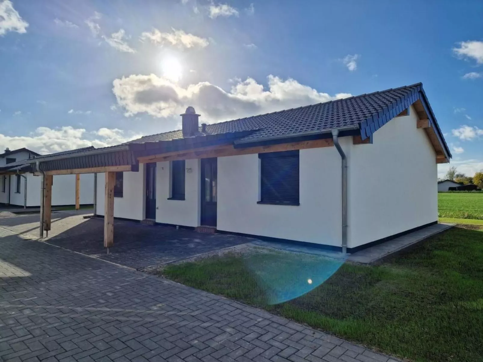 G20 Ferienhaus mit Wintergarten in Eckwarderhörn-Buiten