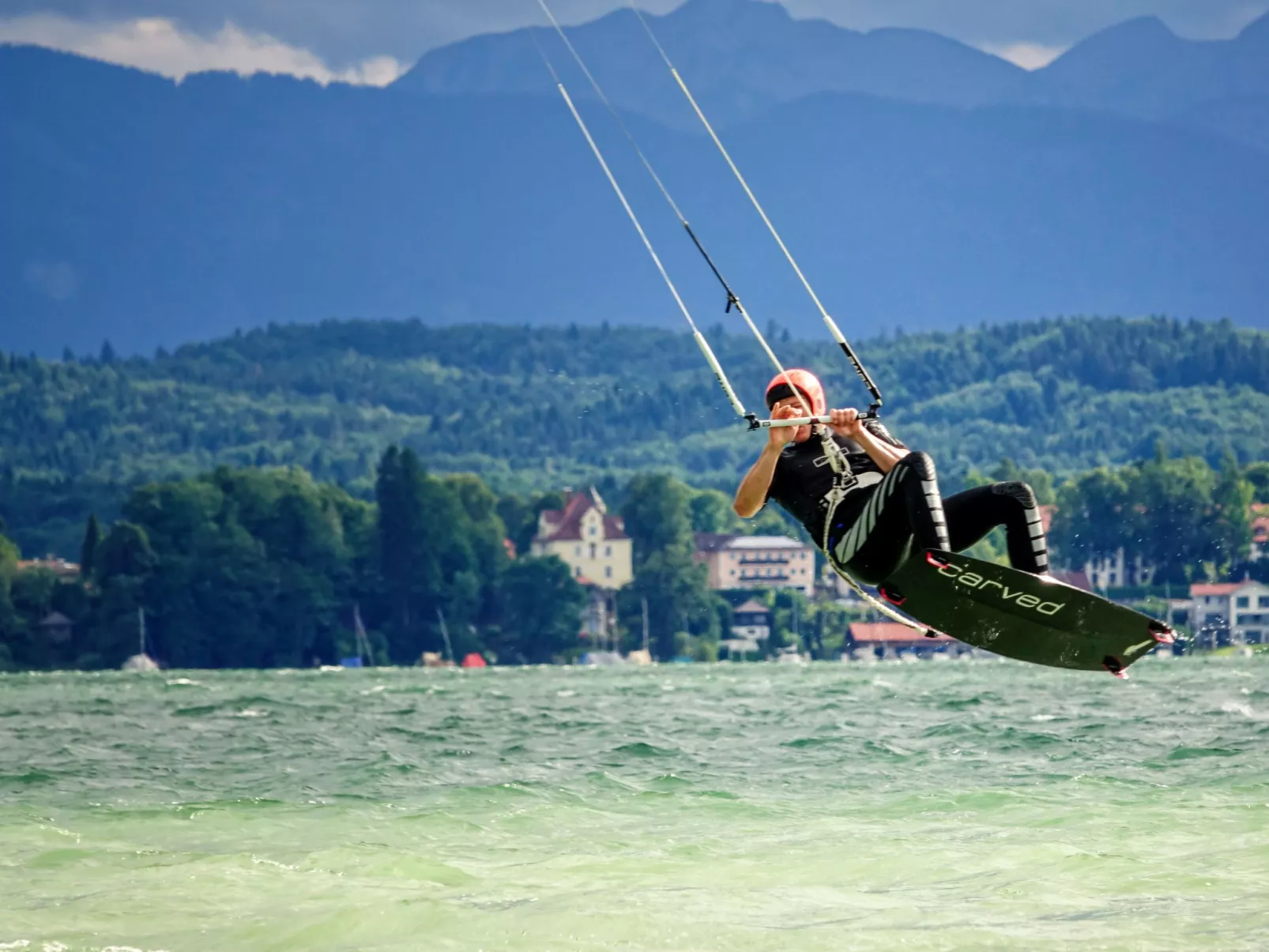 Appartement in Riederau mit Terrasse und Garten-Buiten