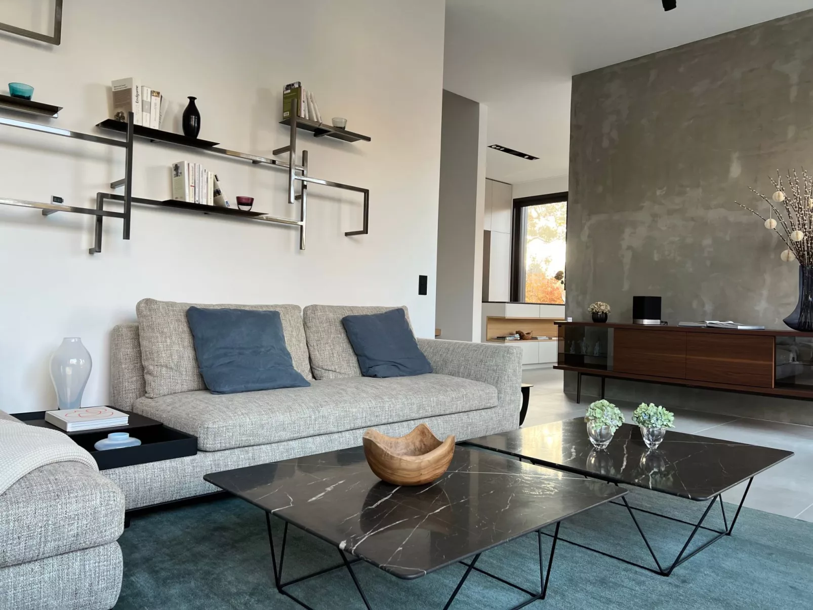 Modernes Einfamilienhaus-Binnen