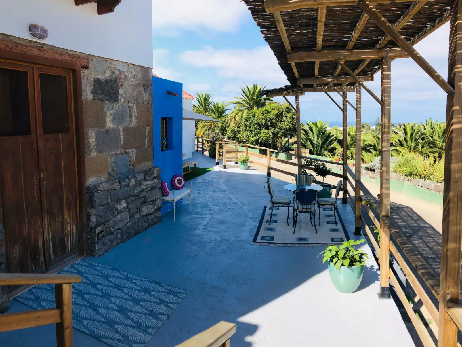 Villa los palmitos Familiäre Privatvilla mit Pool - Buiten