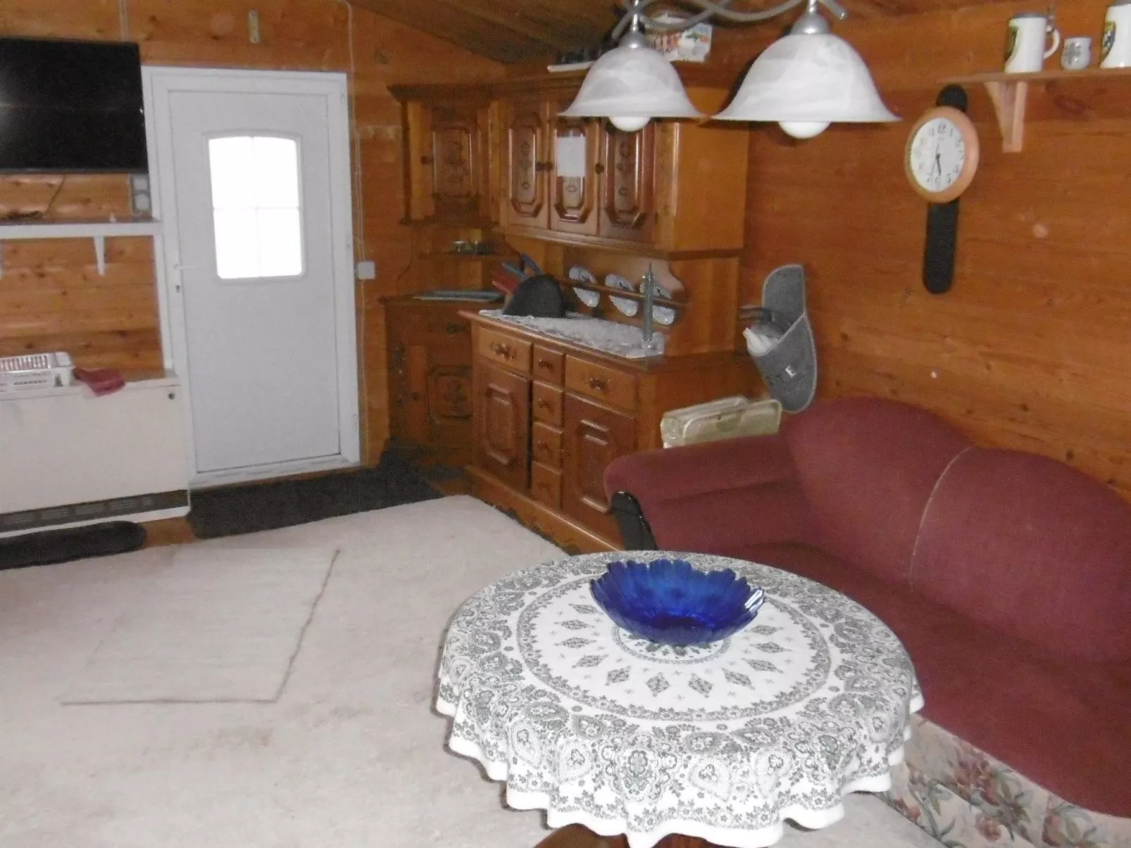 Blockhaus für fünf Personen-Binnen