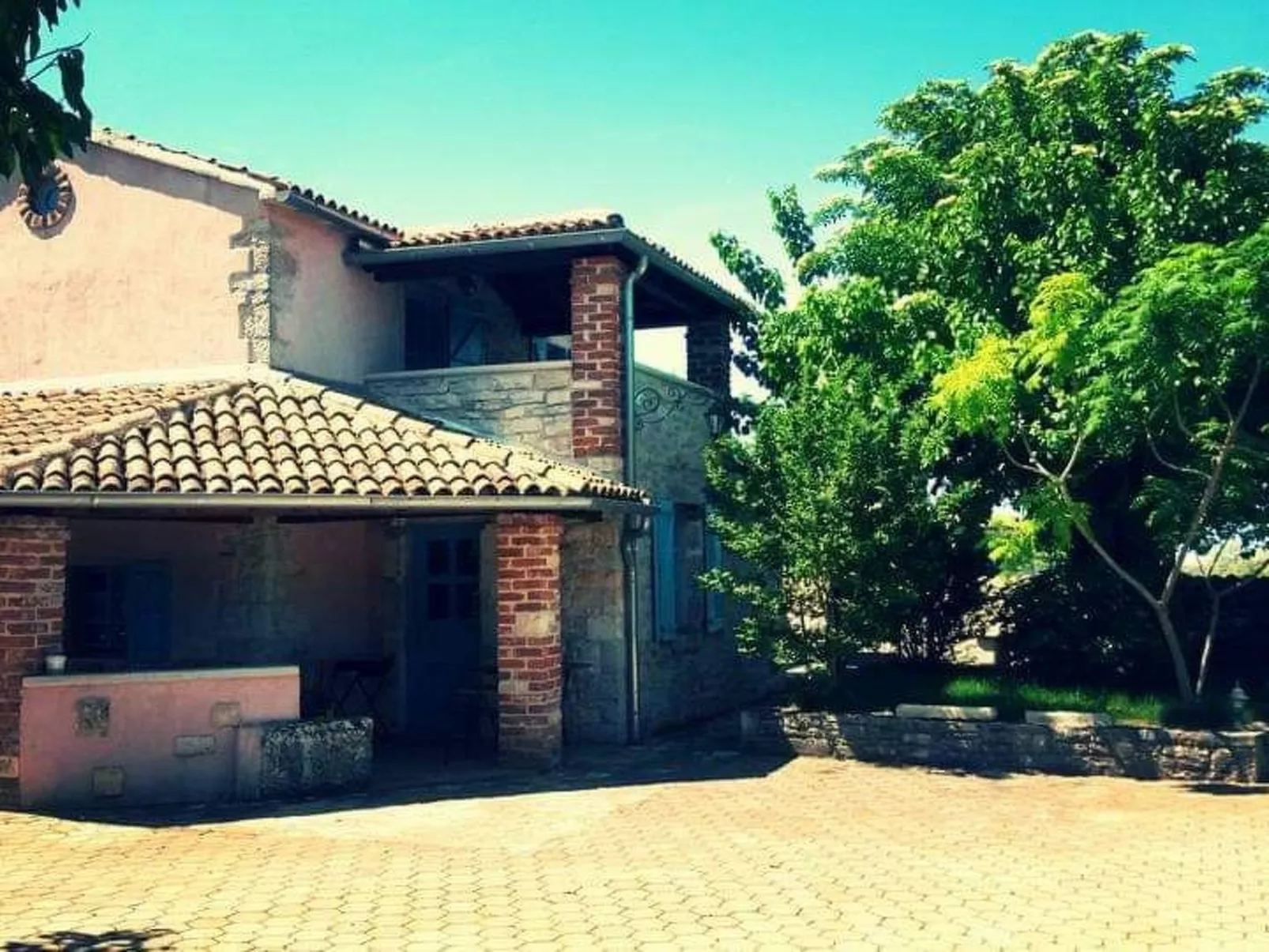 In Radići mit Privatem Pool-Buiten