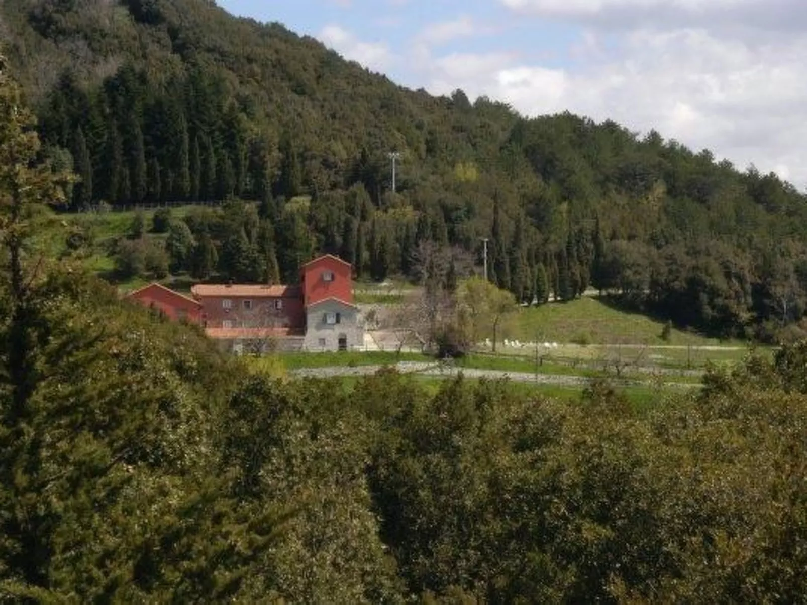 Appartement in Castiglione Chiavarese mit Garten-Buiten