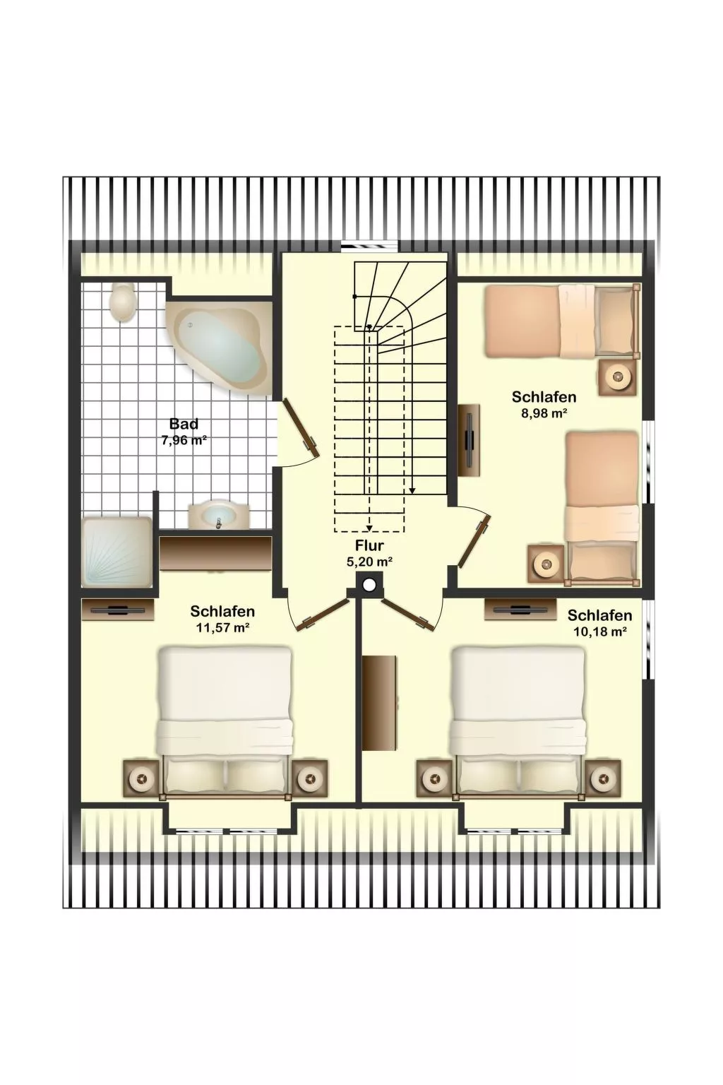 Traumhafte Reetdach-Doppelhaushälfte mit Garten-Binnen
