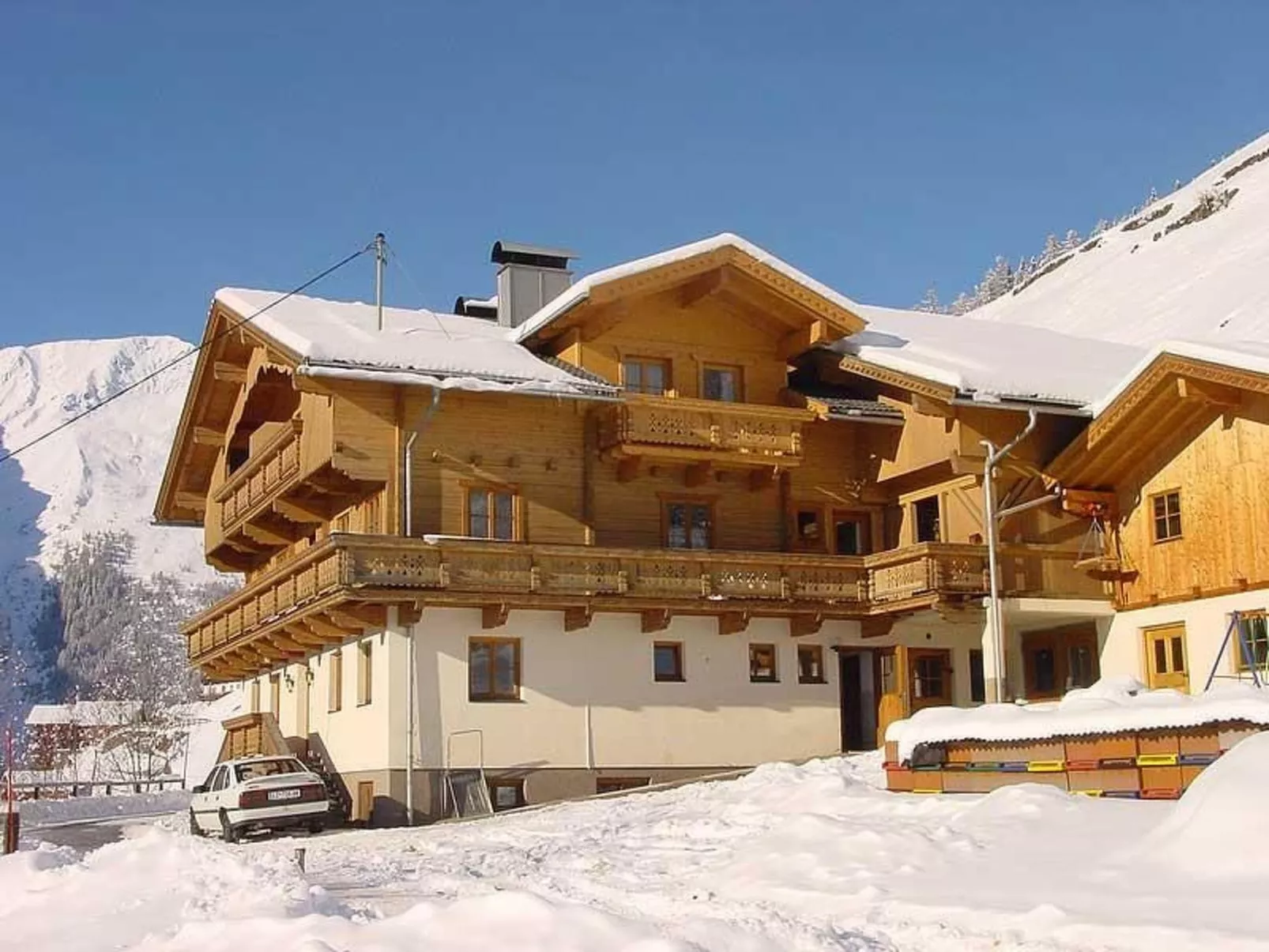 Gemütliche Wohnung in Innervillgraten mit Garten-Buiten