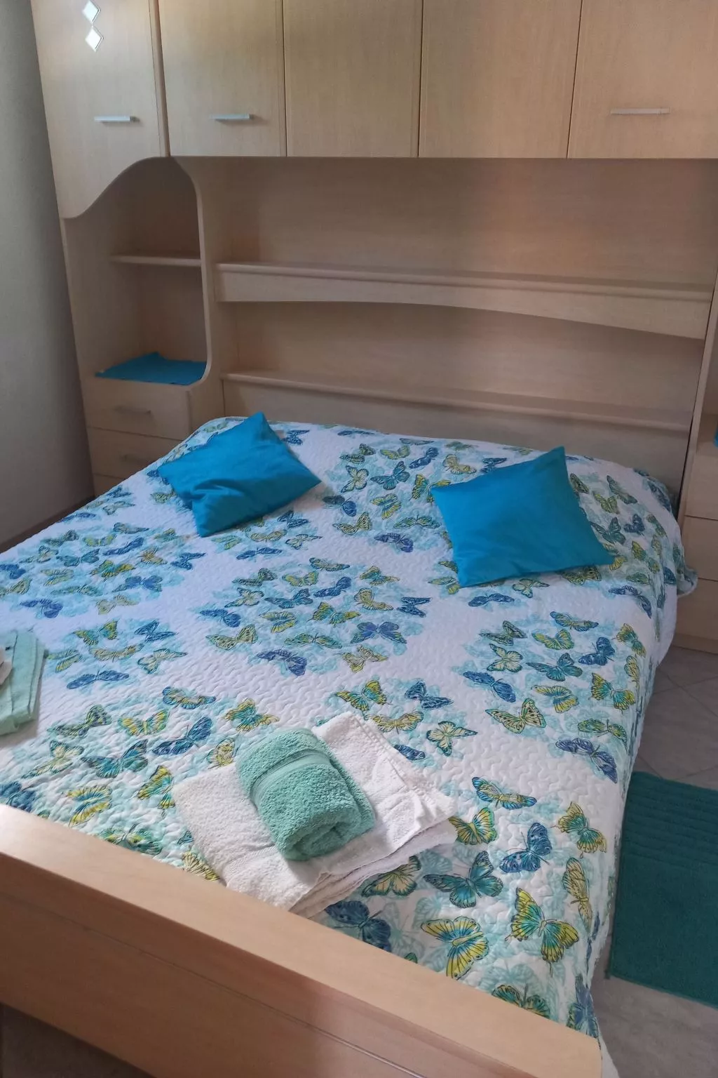 "Blue Apartment" am Strand-Binnen