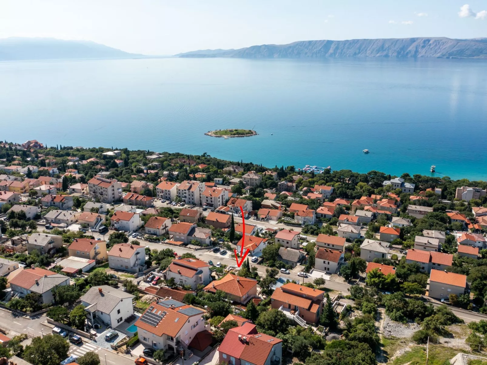 Wohnung für 6 Personen mit Panoramablick aufs Meer-Buiten