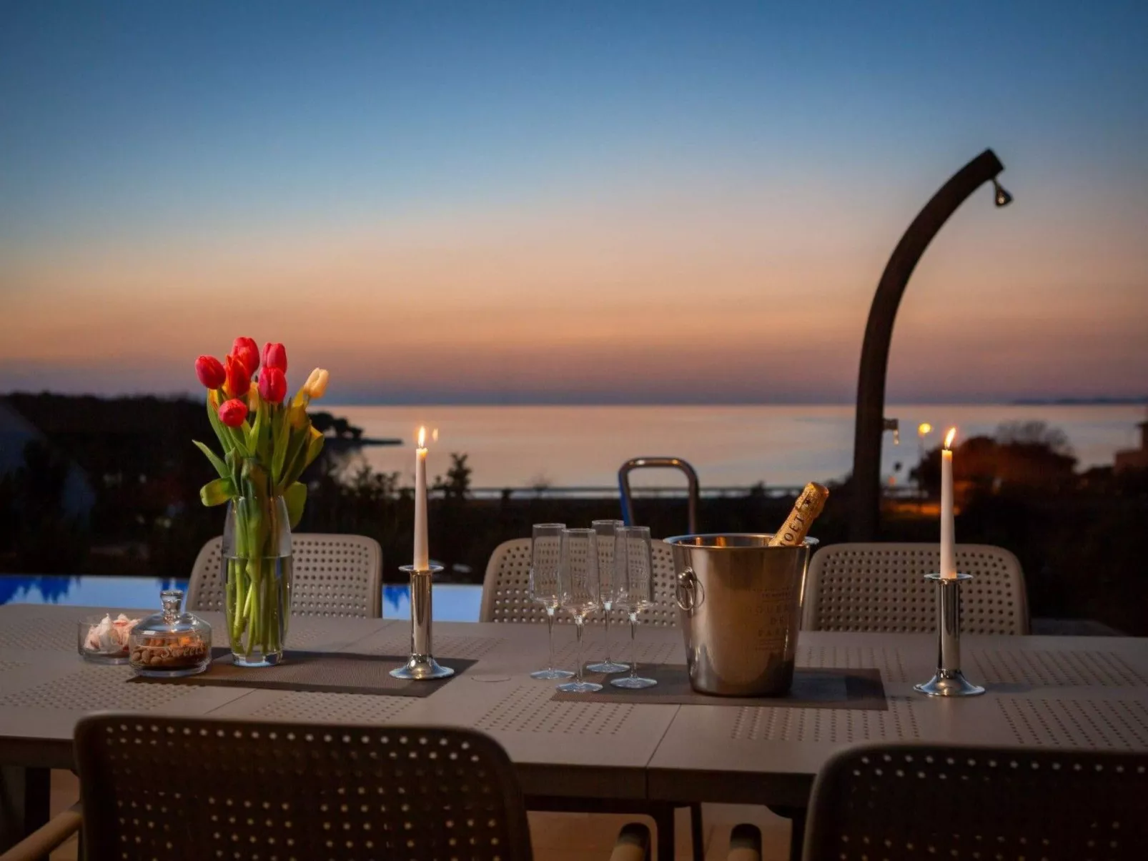 Luxusvilla Sole Dance mit atemberaubendem Ausblick-Binnen