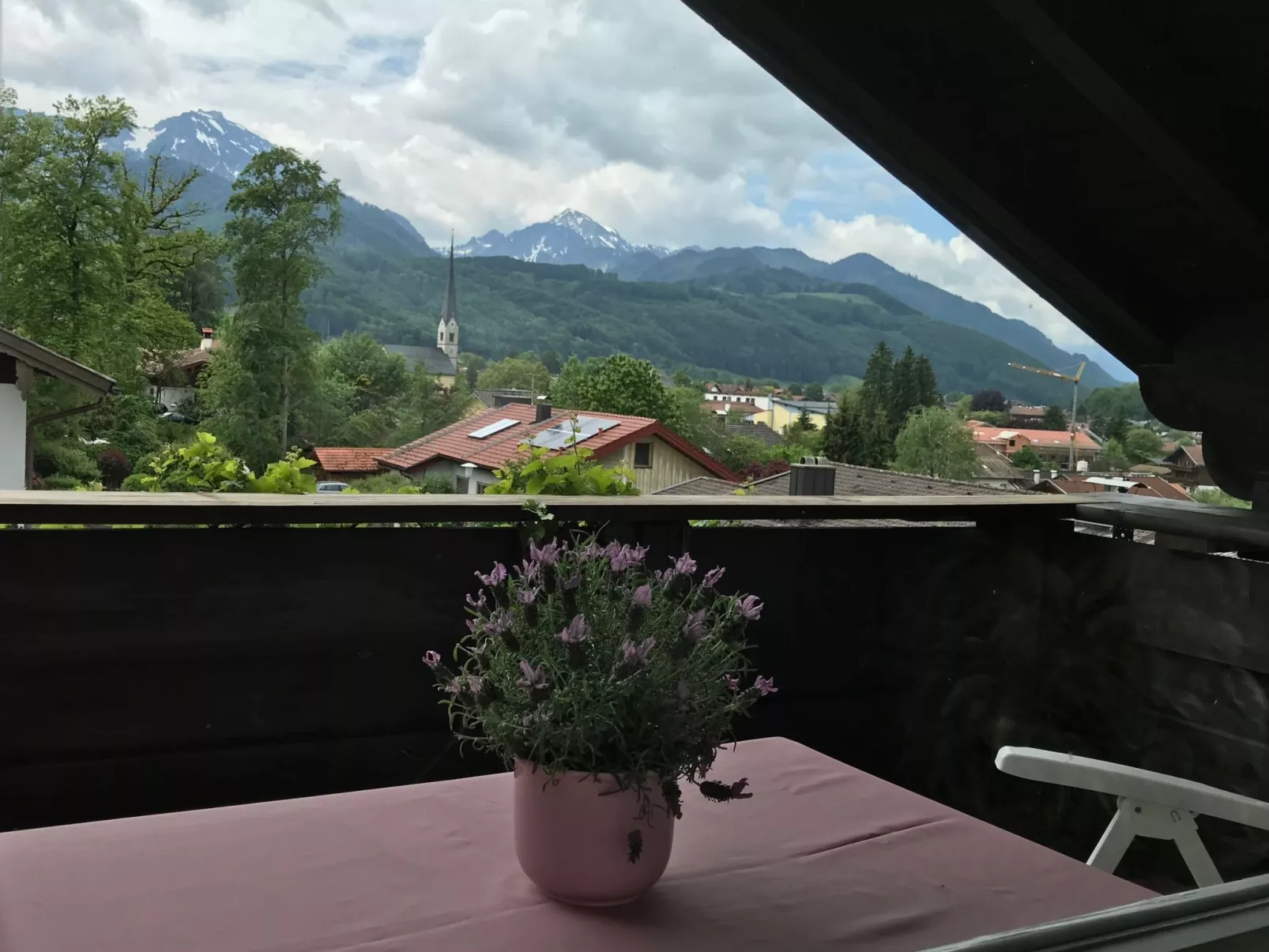 Wohnung in Bergen und Panoramablick-Buiten