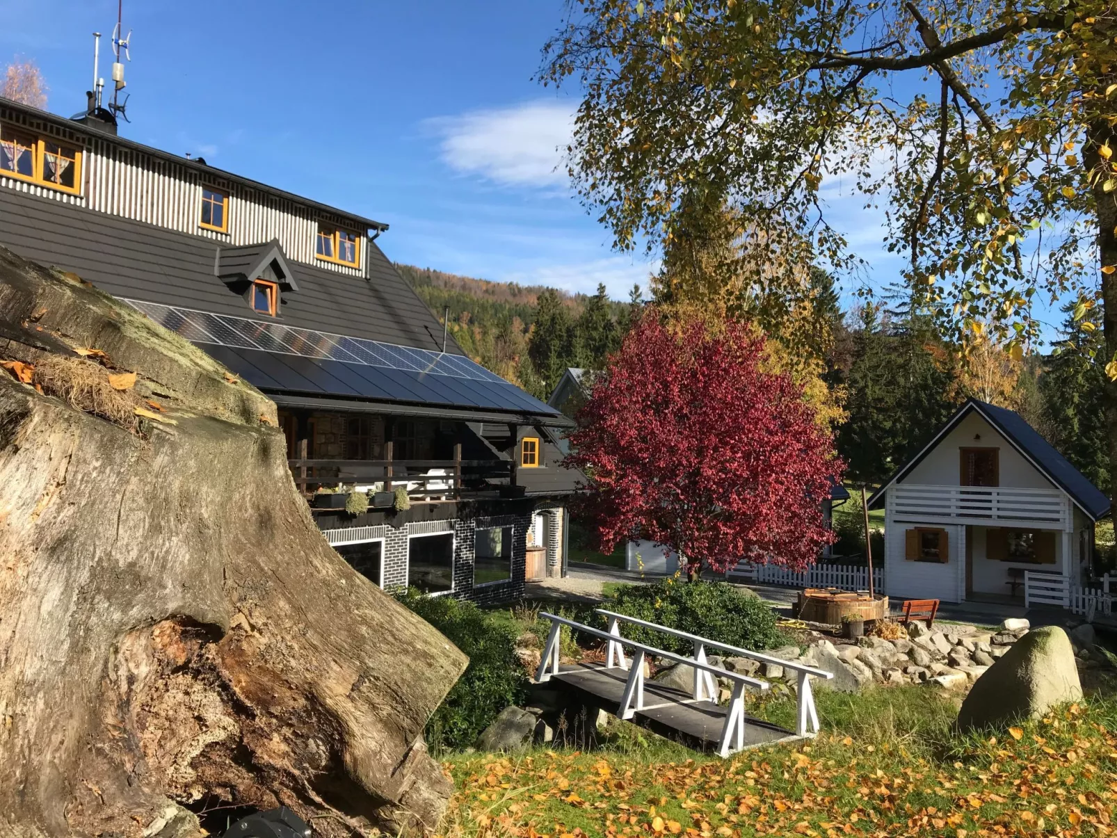 Exklusives Ferienhaus mit Schwimmbad direkt am Wasser-Buiten