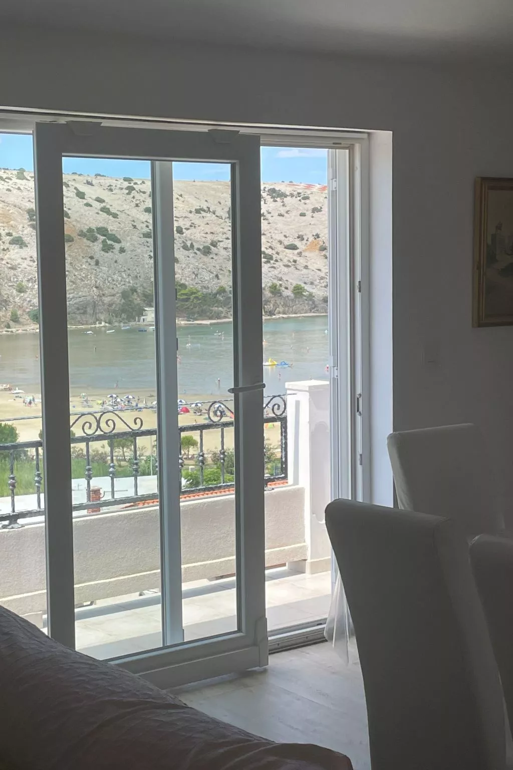 "Sanset" mit Blick auf das Wasser-Binnen