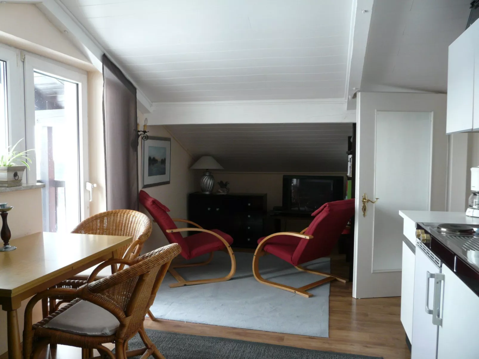 Mit Bergblick-Binnen