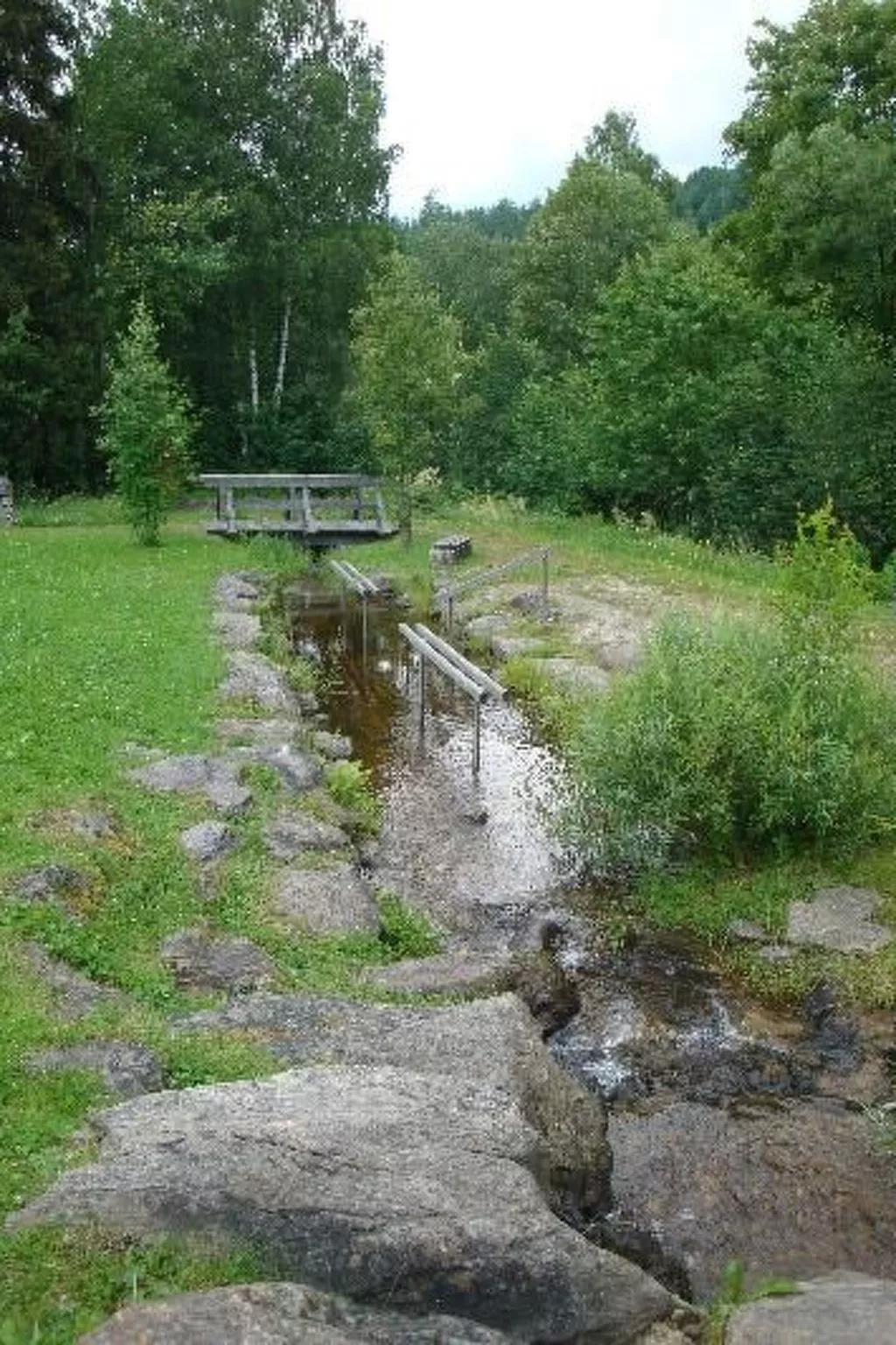 Abendrot in Bayerisch Eisenstein-Buiten