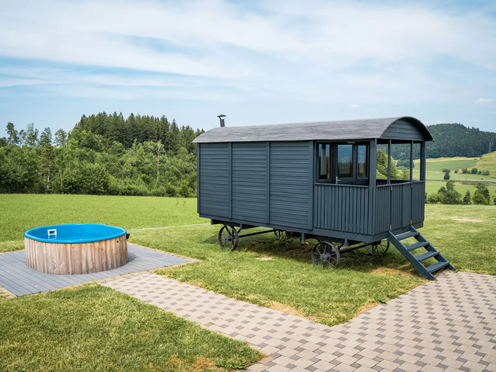 In Buchenberg mit Garten und Terrasse-Buiten