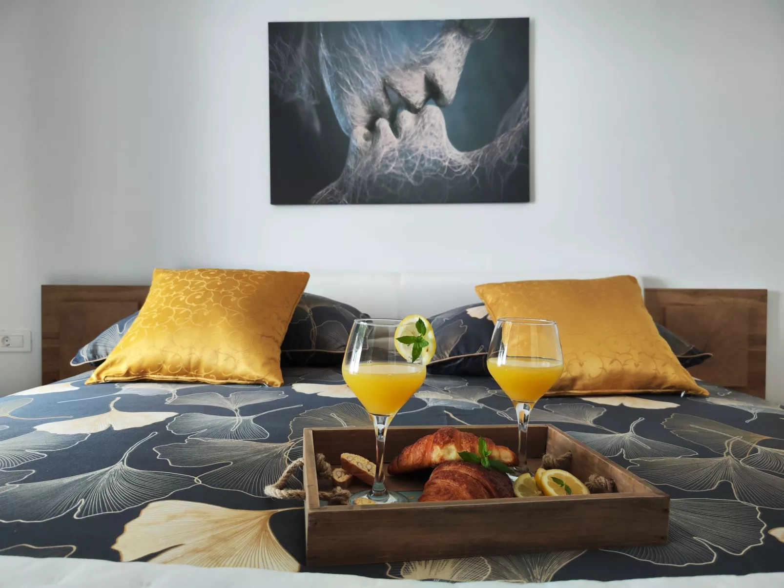 Mit Blick auf das Wasser-Binnen