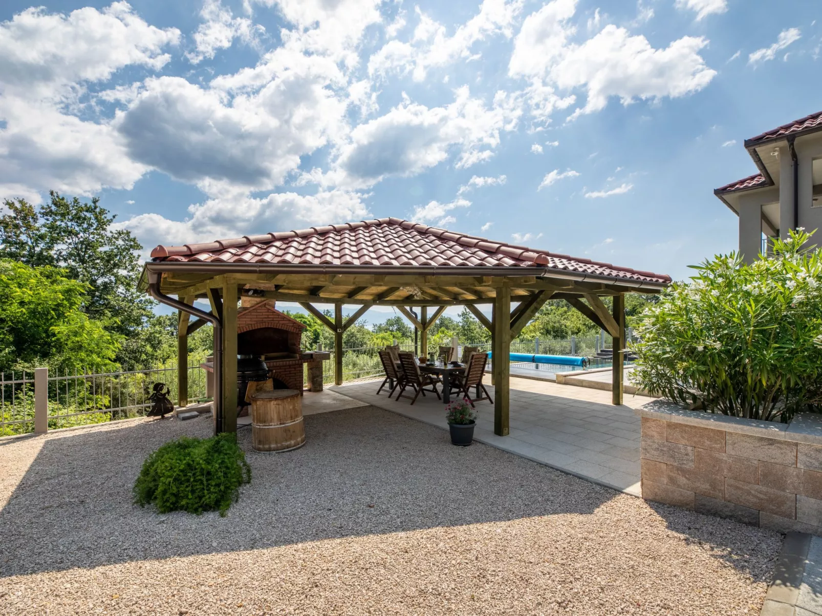 Vila Ema mit Meerblick - Buiten