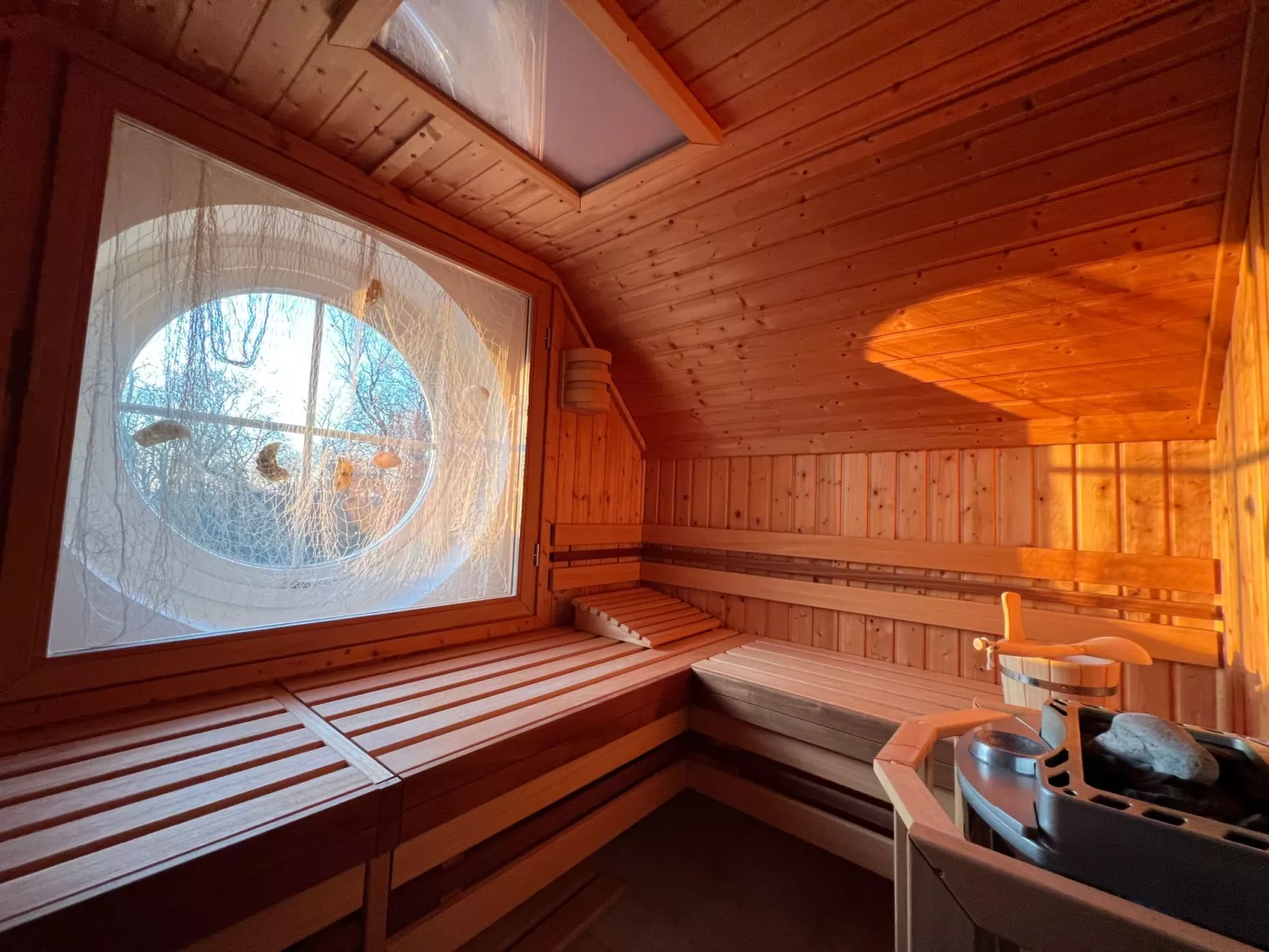 Appartement mit Privater Sauna und Meerblick-Binnen