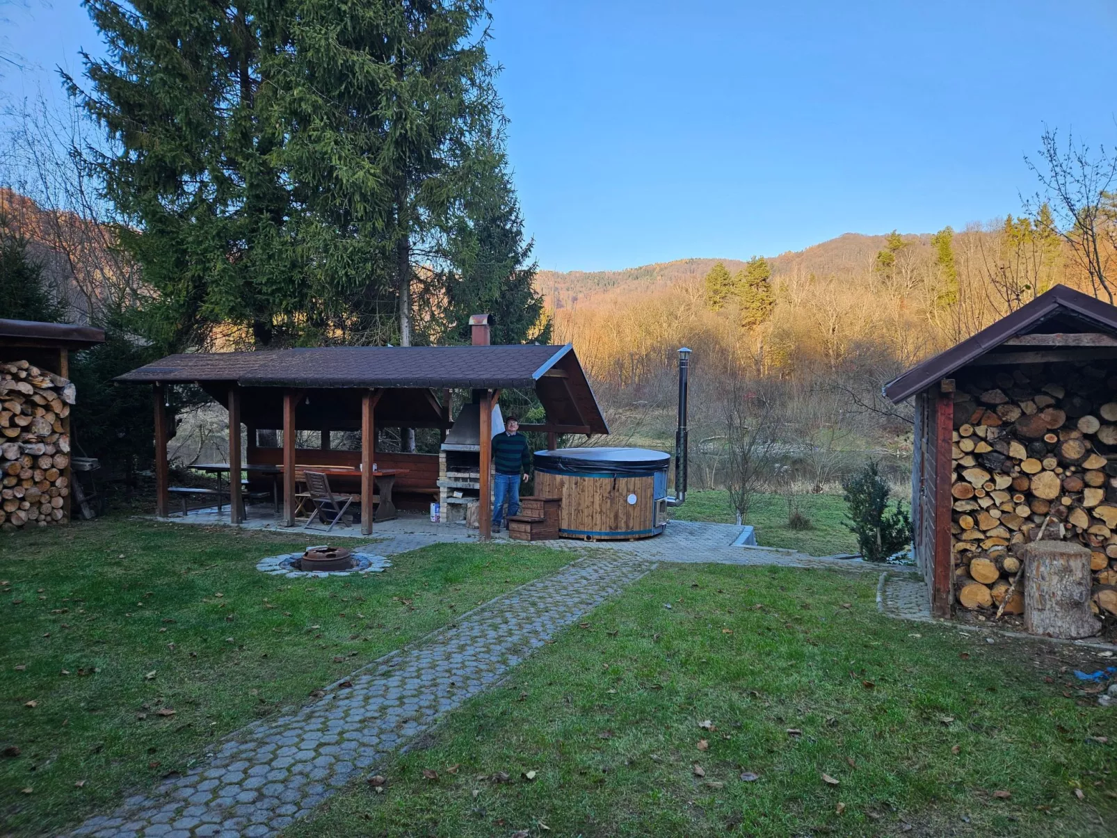 Berghütte mit Sauna-Buiten
