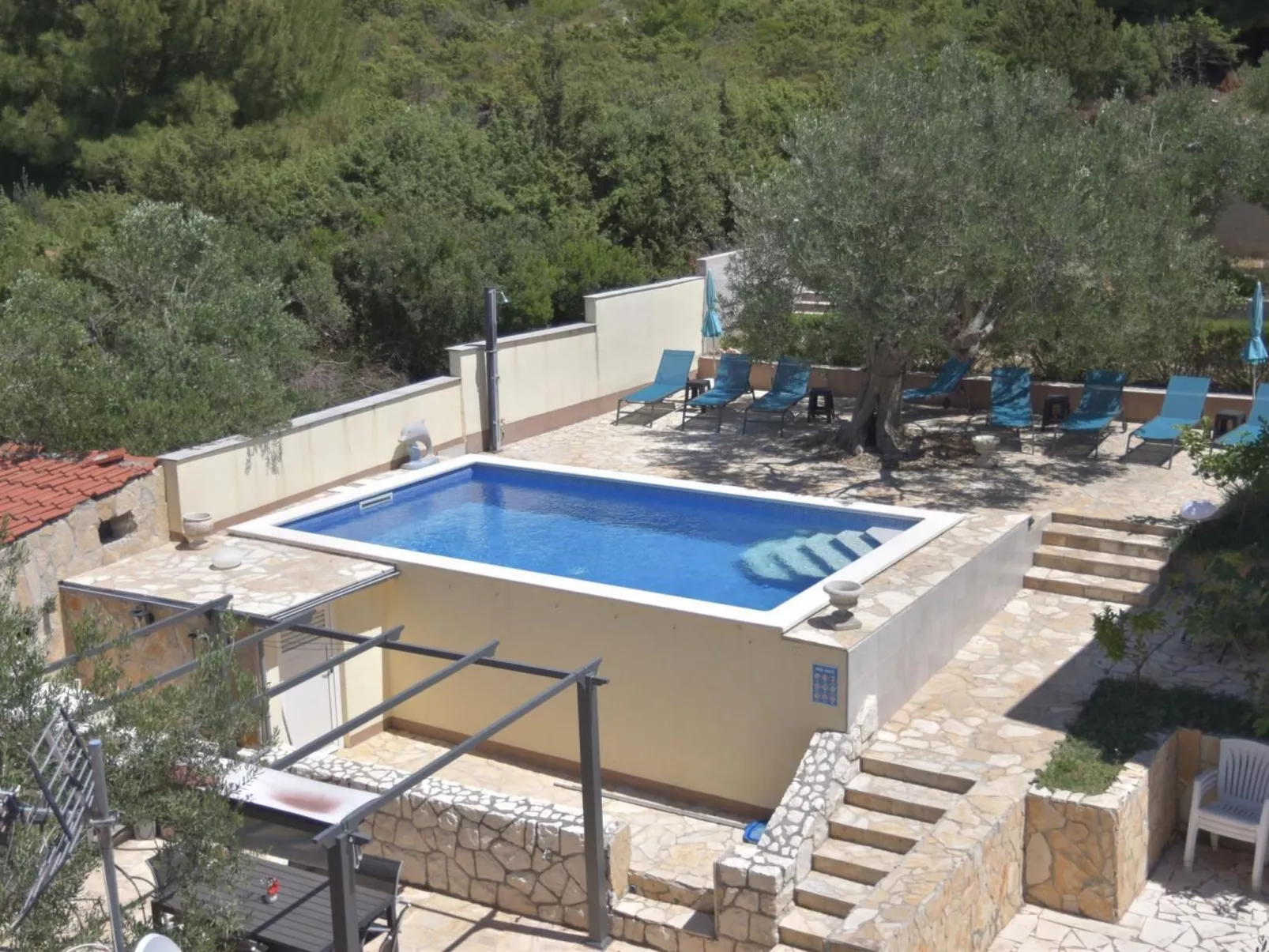 Garten Bungalow-Buiten