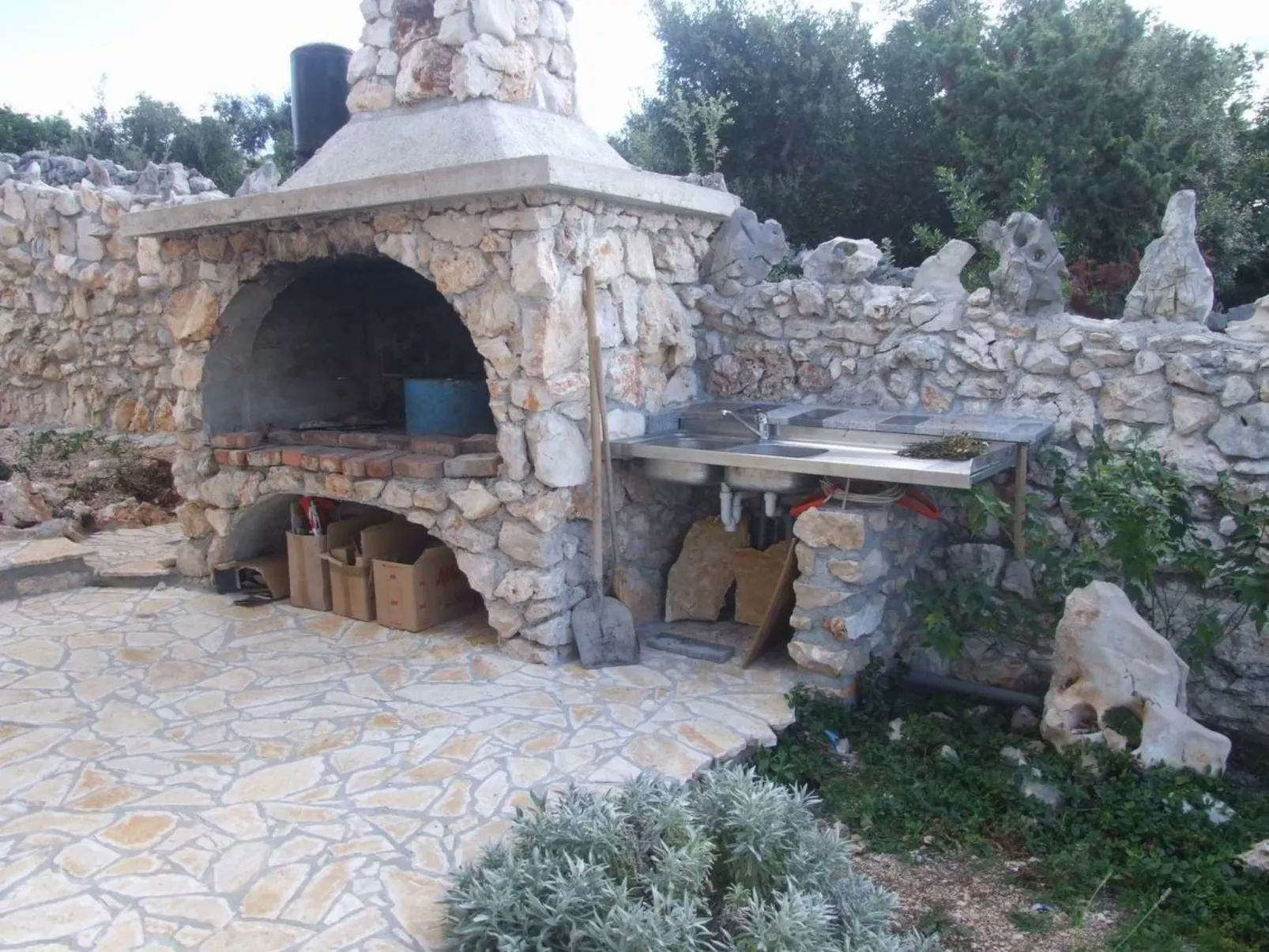 In Sevid mit Gemeinsamer Terrasse und Meerblick-Buiten