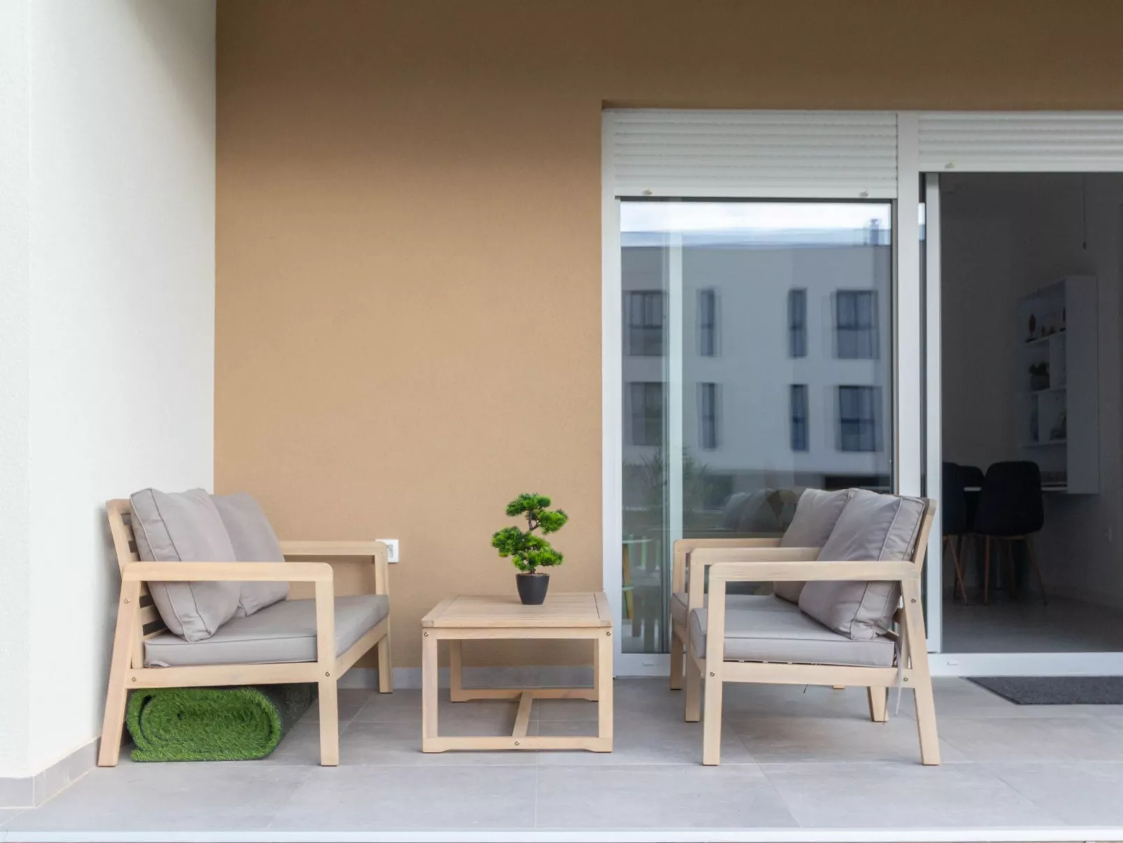 Wohnung mit Pool in Strandnähe -TA Leut Agency-Buiten