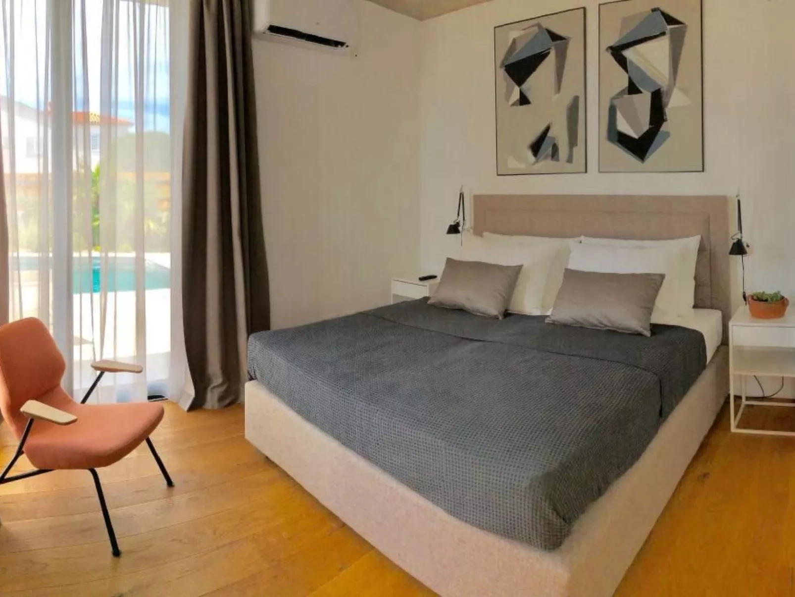 Luxuriöses Ferienhaus Sunny Garden in Barbat auf der Insel Rab-Binnen