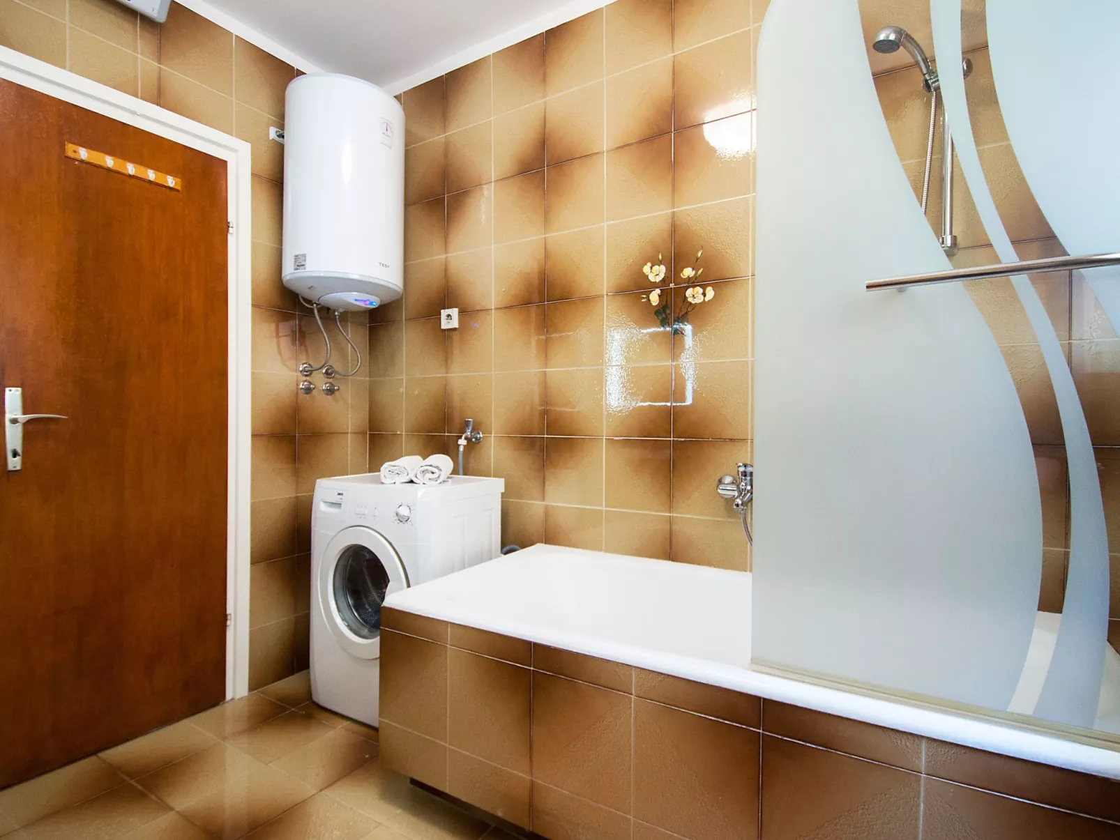 Wohnung "Olia Blue" mit Balkon-Binnen