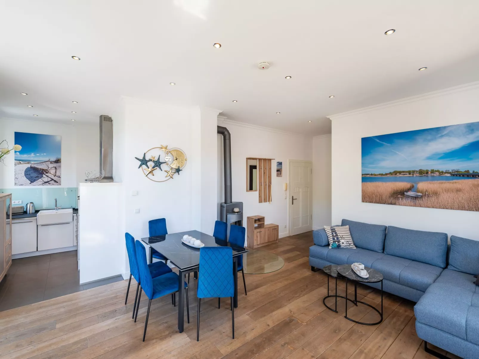 Schilfrohr Meerblick - Binnen