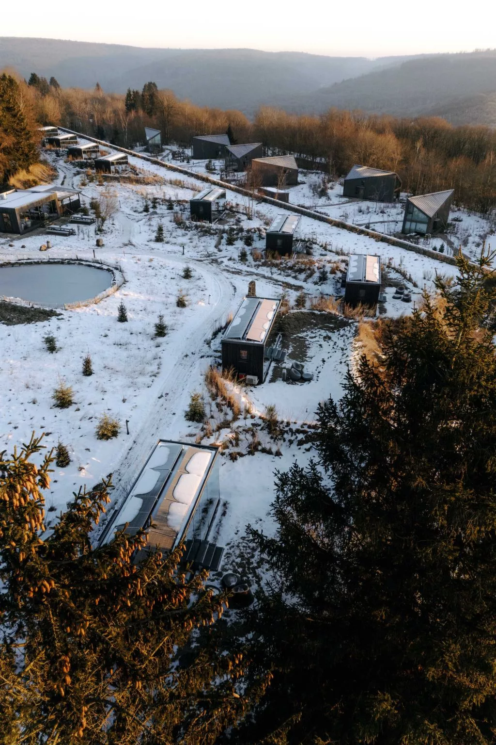(6)Cabin Style Sauna-Buiten