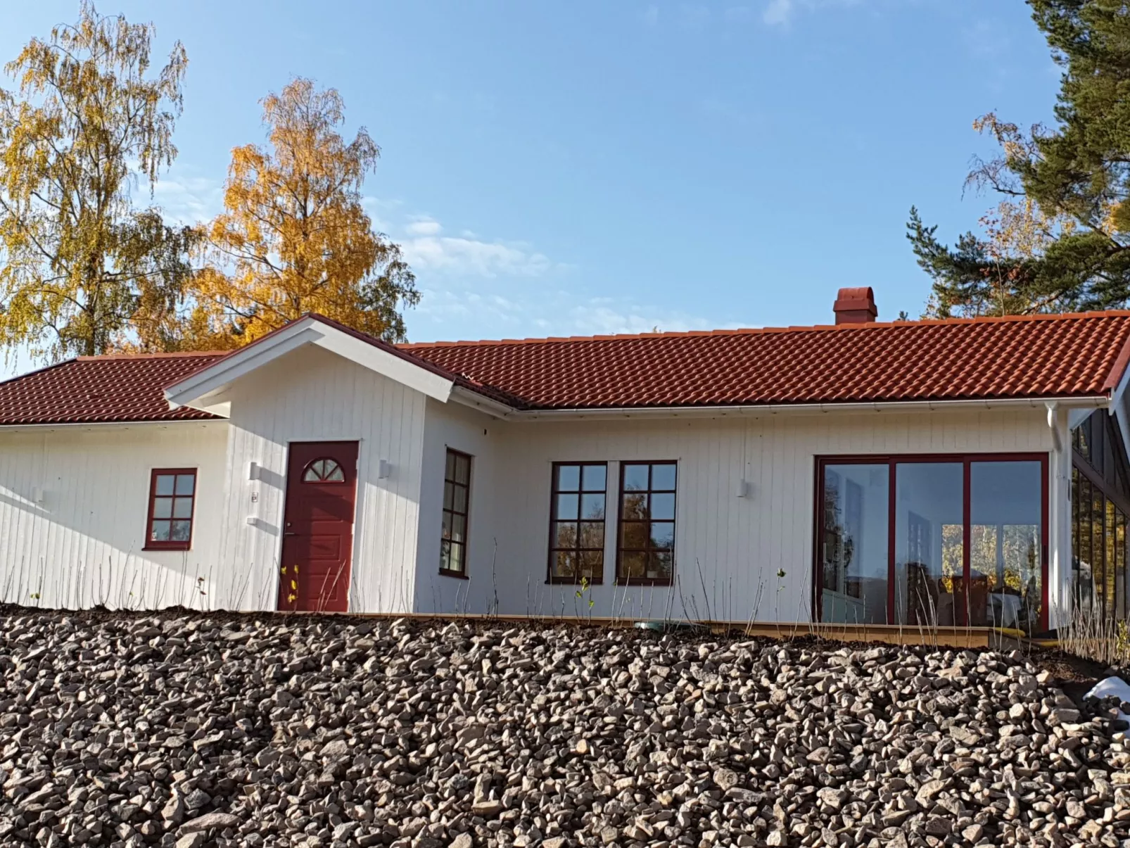 Schönes Ferienhaus am See Runn-Buiten