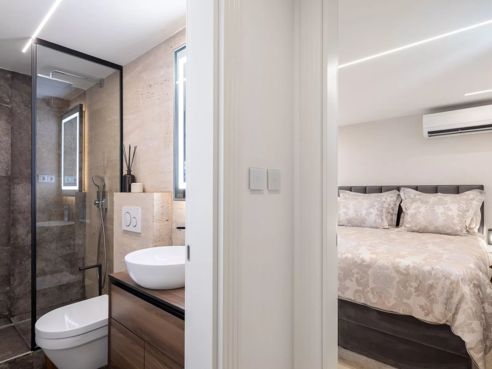 Villa L'orizzonte mit Außenküche in der Nähe von Trogir-Binnen