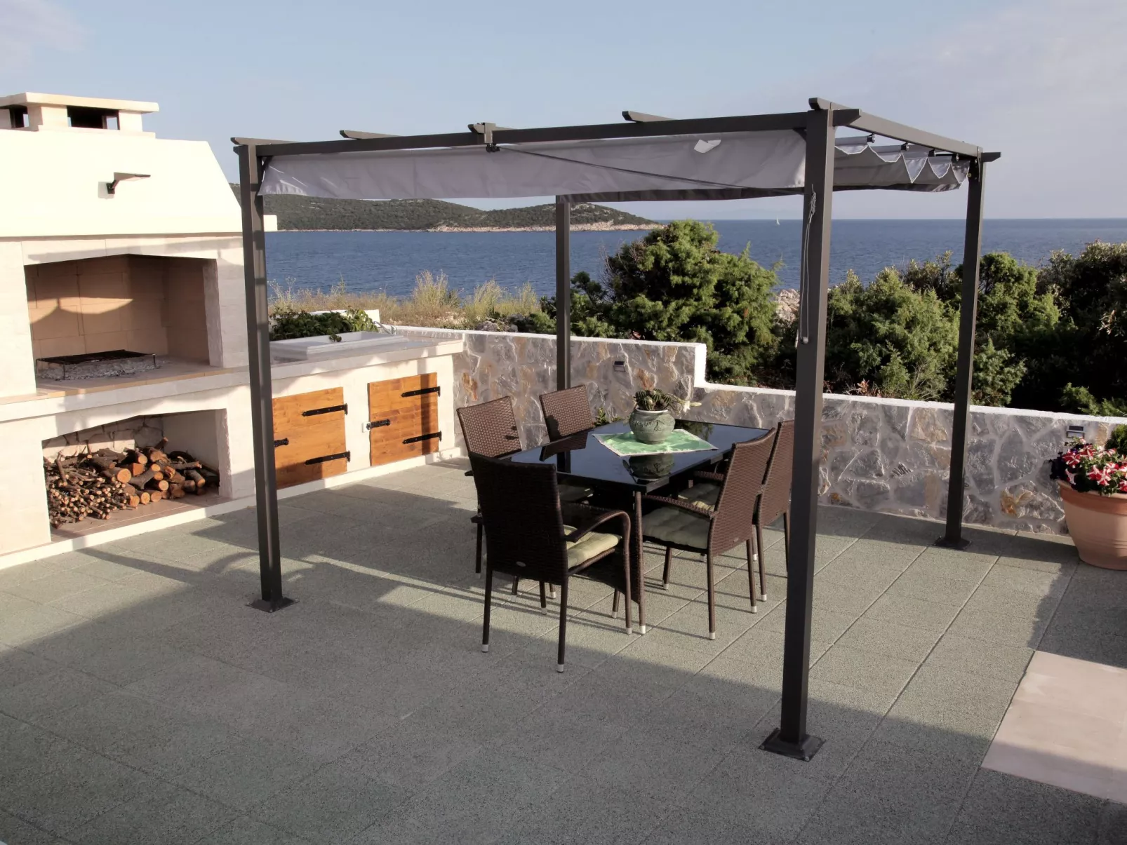 Gemütliches Ferienhaus Anamarija-Buiten