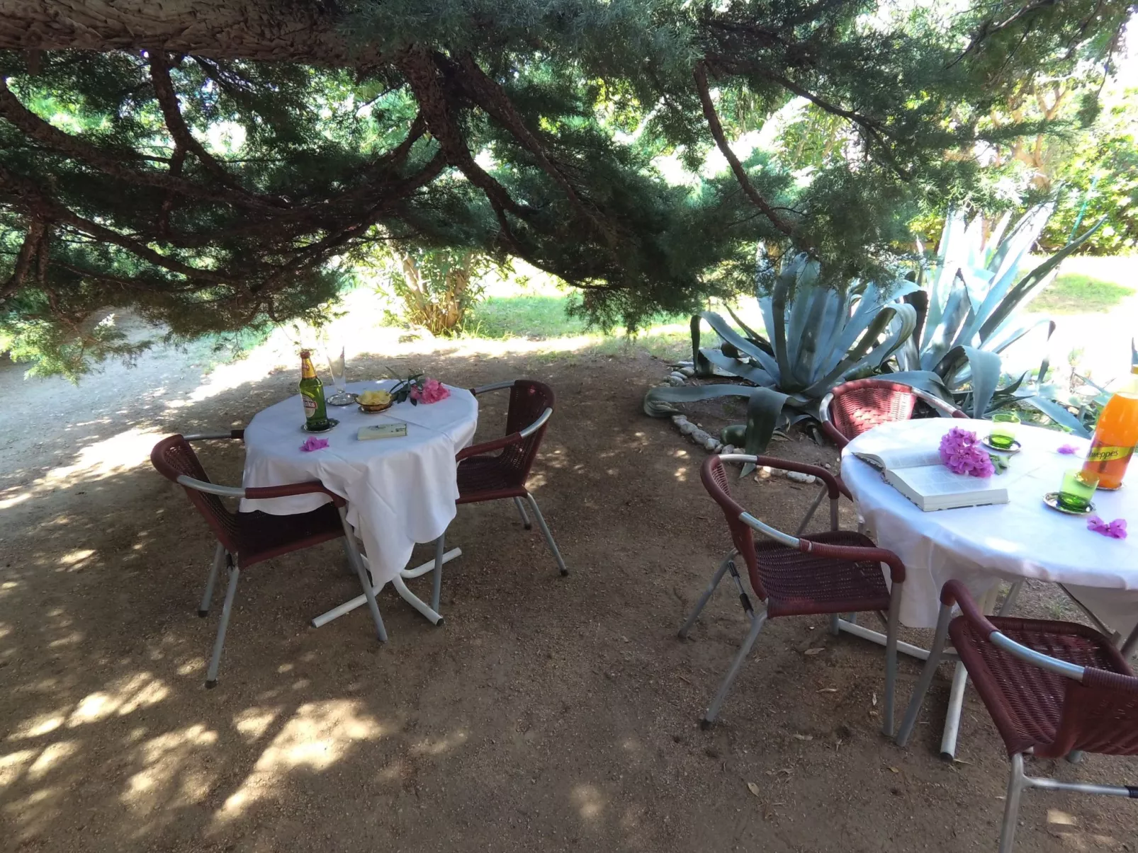 Große Ferienwohnung in Pag mit Privater Terrasse-Buiten